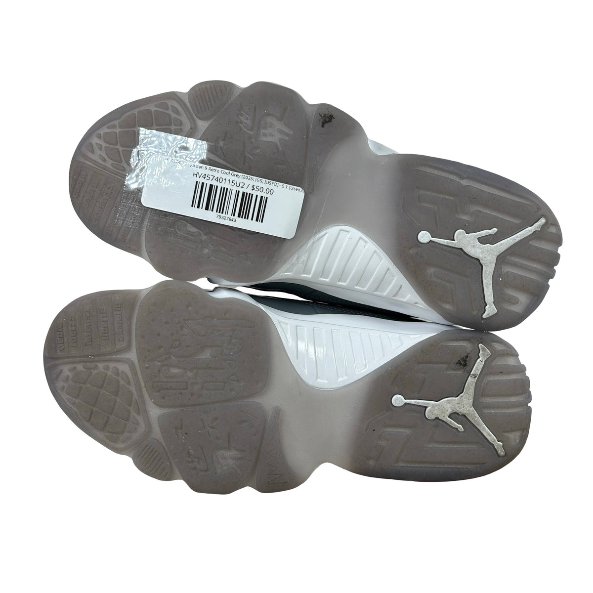 HV4574 011 Jordan 9 Retro Cool Grey (2025) (GS) [USED] - 5 Y (Used2)