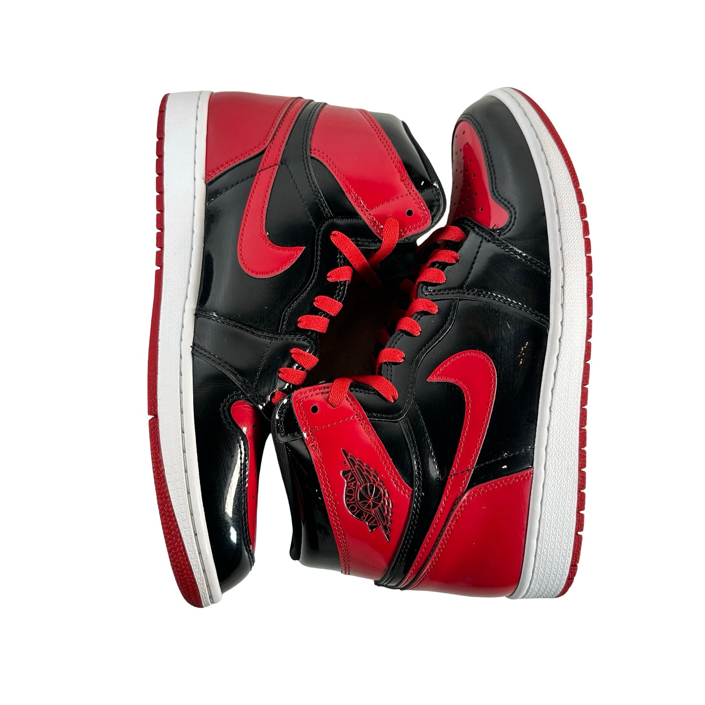 555088 063 Jordan 1 Retro High OG Patent Bred [USED] - 11 M (Used9)
