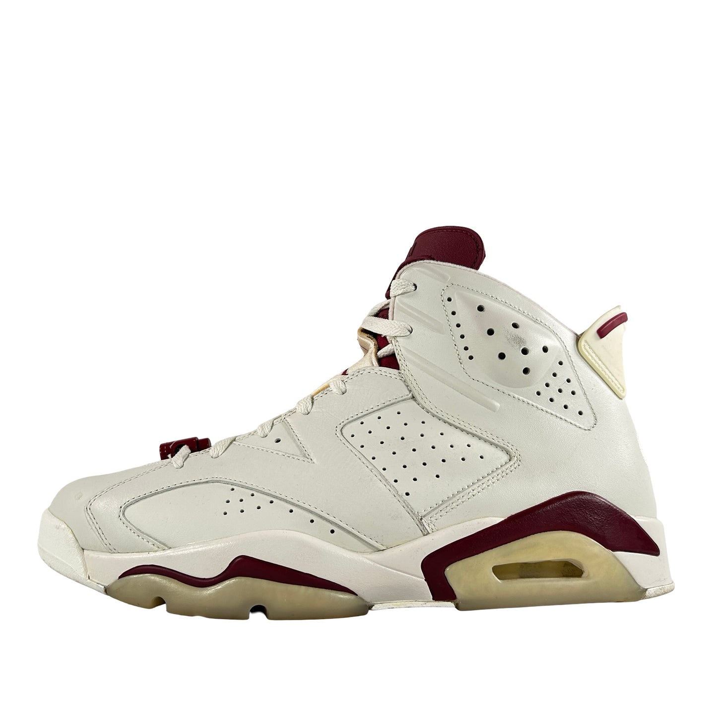 384664 116 Jordan 6 Maroon [USED] - 12 M (Used) (No Box)