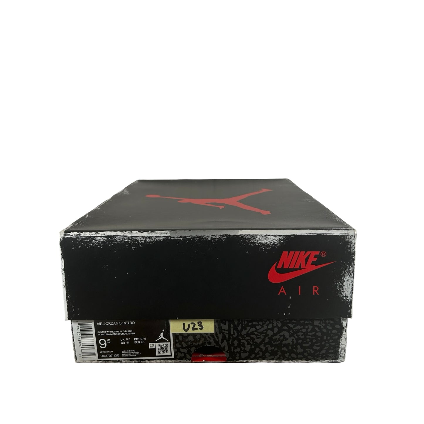 DN3707 100 Jordan 3 Retro White Cement Reimagined [USED] - 9.5 M (Used23)