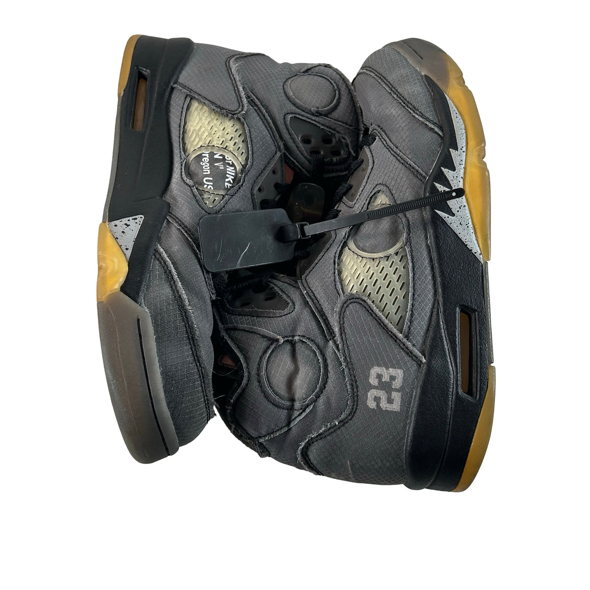 CT8480 001 Jordan 5 Off-White Black [USED] - 8.5 M (Used6)