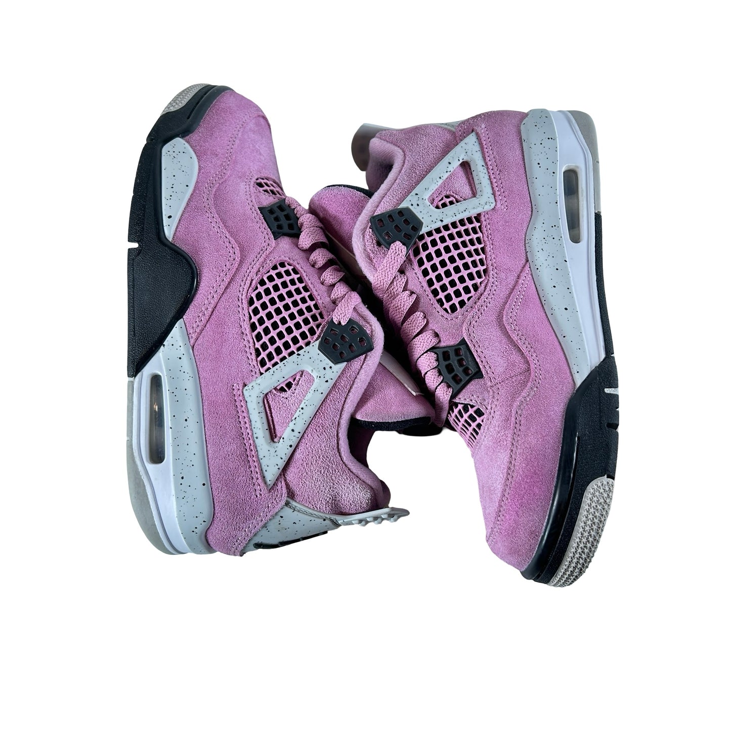 AQ9129 501 Jordan 4 Retro Orchid (Women's) [USED] - 7 W (Used)