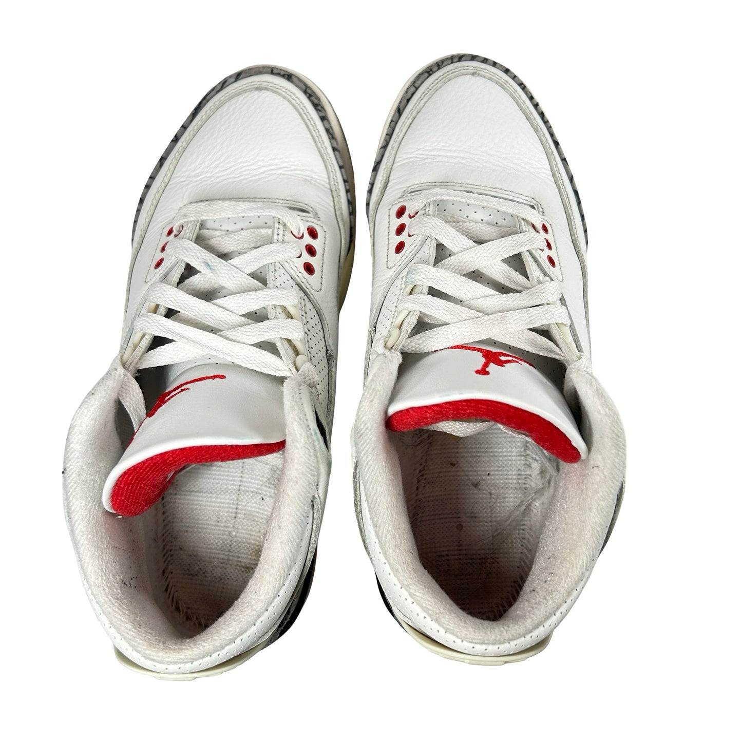 DN3707 100 Jordan 3 Retro White Cement Reimagined [USED] - 5.5 M (Used) (No Box) (No Insoles)