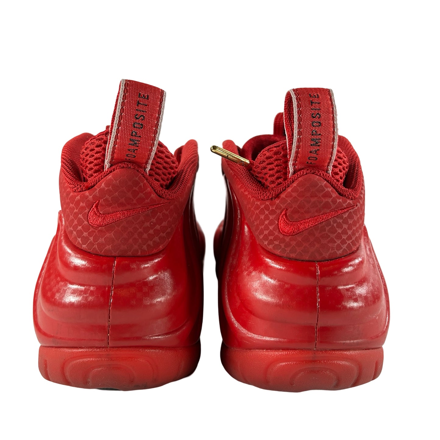 624041 603 Nike Air Foamposite Pro Red October [USED] - 8.5 M (Used) (No Box)