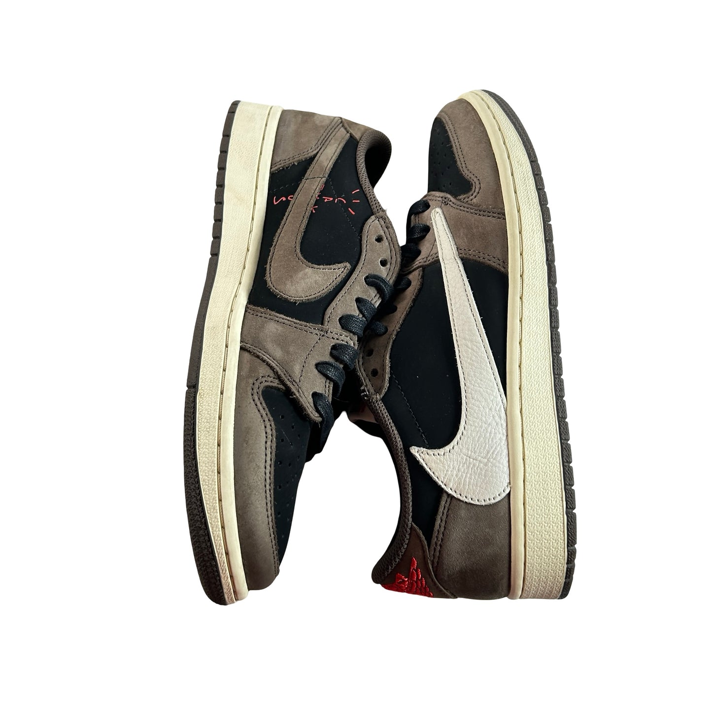 CQ4277 001 Jordan 1 Low Travis Scott Mocha [USED] - 8 M (Used)