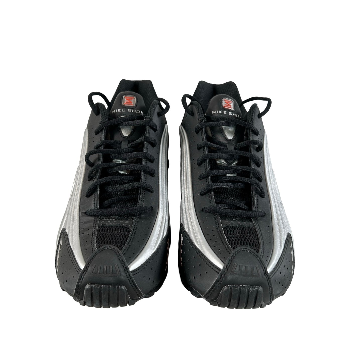 HQ1988 002 Nike Shox R4 Black Metallic Silver (2025) [USED] - 11.5 M (Used) (No Box)
