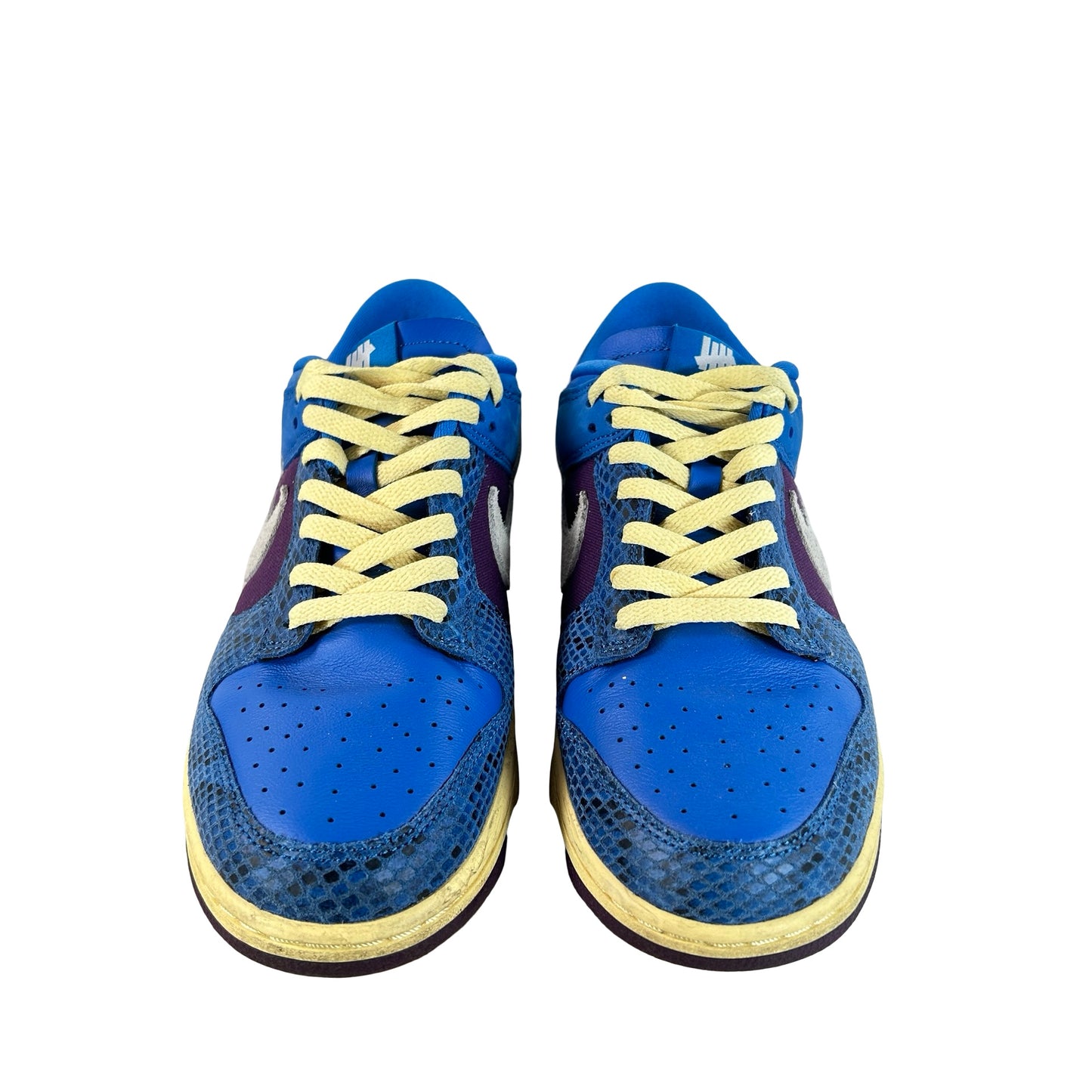 DH6508 400 Nike Dunk Low Undefeated 5 On It Dunk vs. AF1 [USED] - 9.5 M (Used)