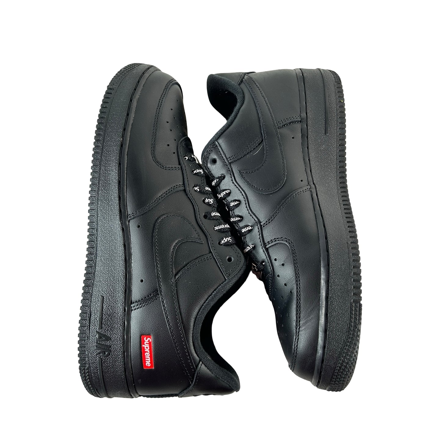 CU9225 001 Air Force 1 Low Supreme Black [USED] - 9 M (Used7)