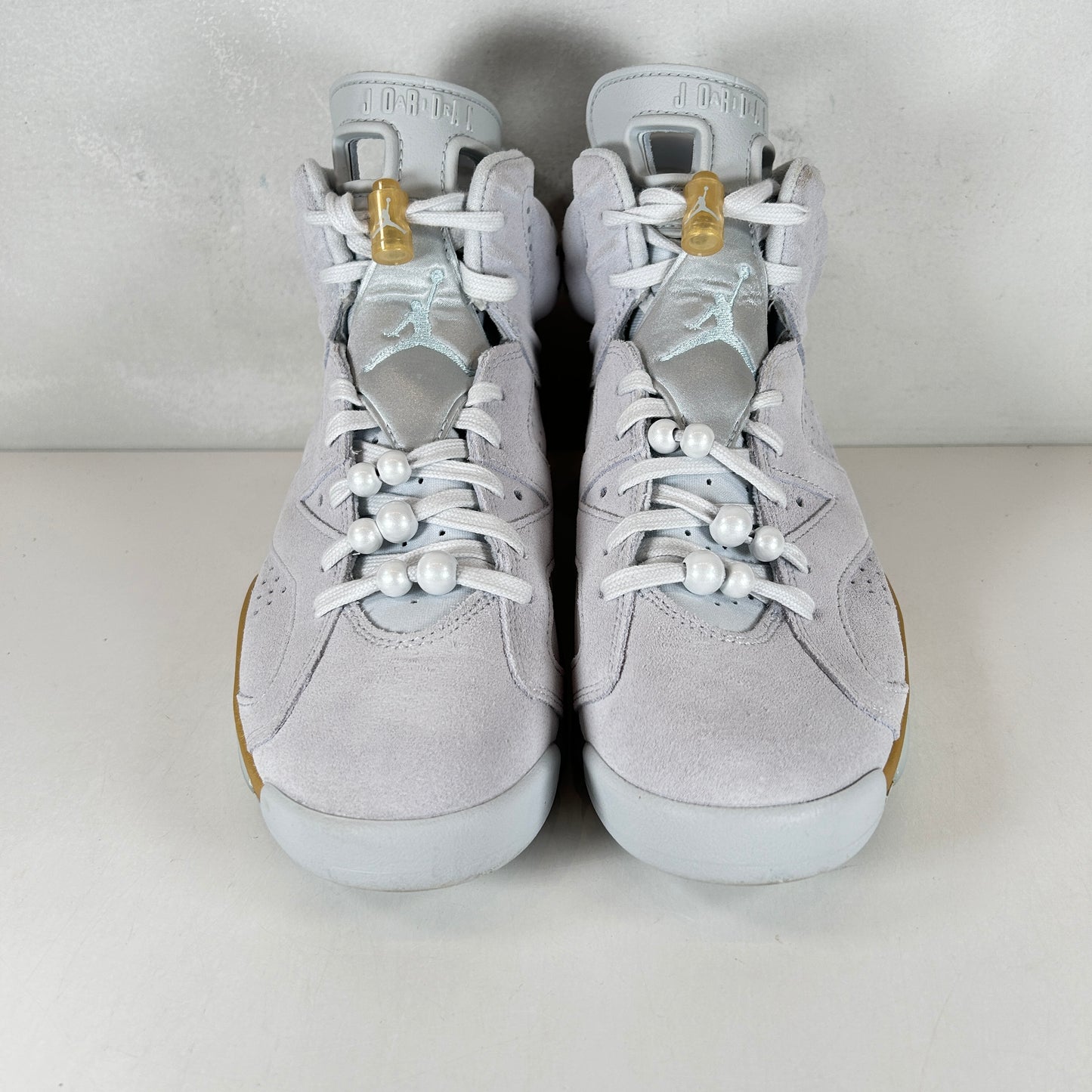 DQ4914 074 Jordan 6 Retro Craft Paris Olympics Pearl (Women's) [USED] - 8.5 W (VNDS)