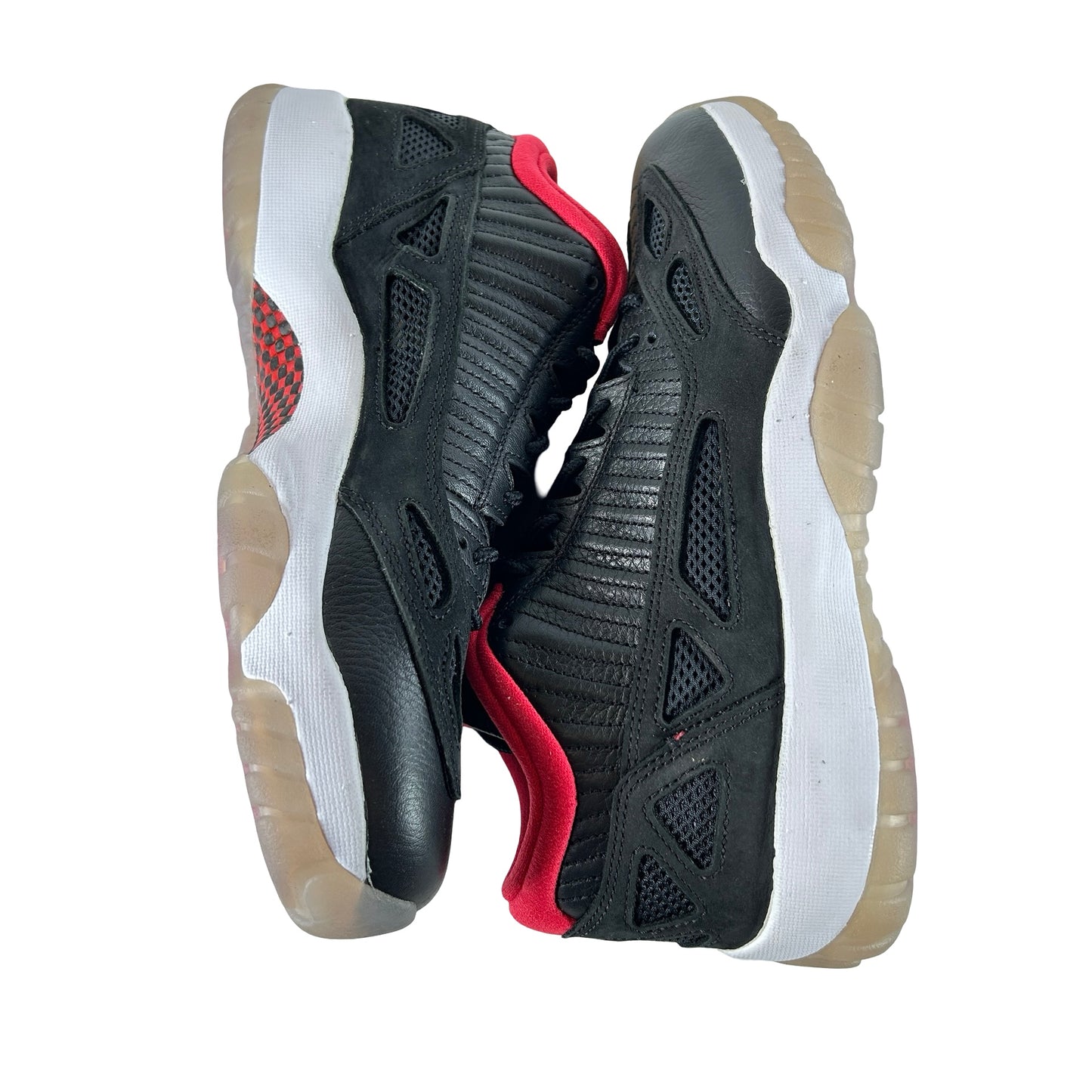 919712 023 Jordan 11 Retro Low IE Bred (2021) - 9.5 M (Yellowing)