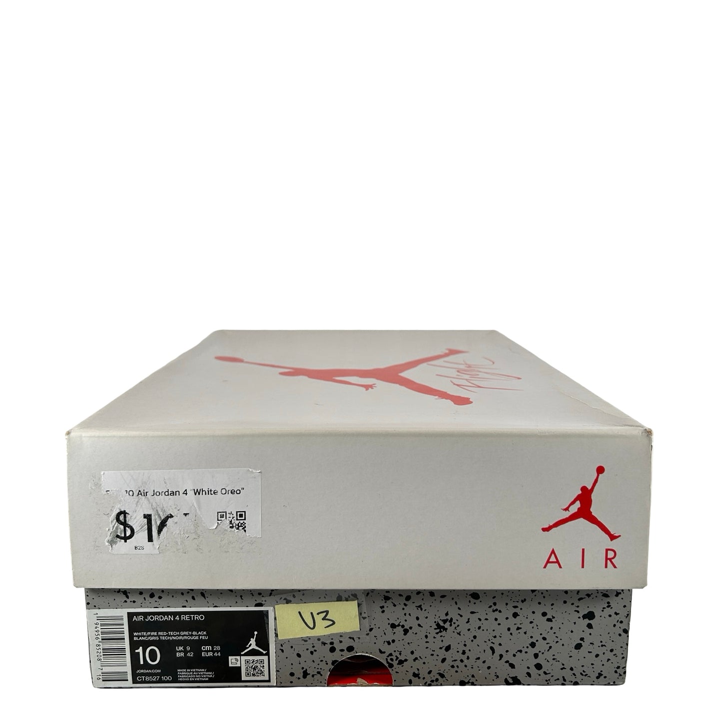 CT8527 100 Jordan 4 Retro White Oreo [USED] - 10 M (Used3)