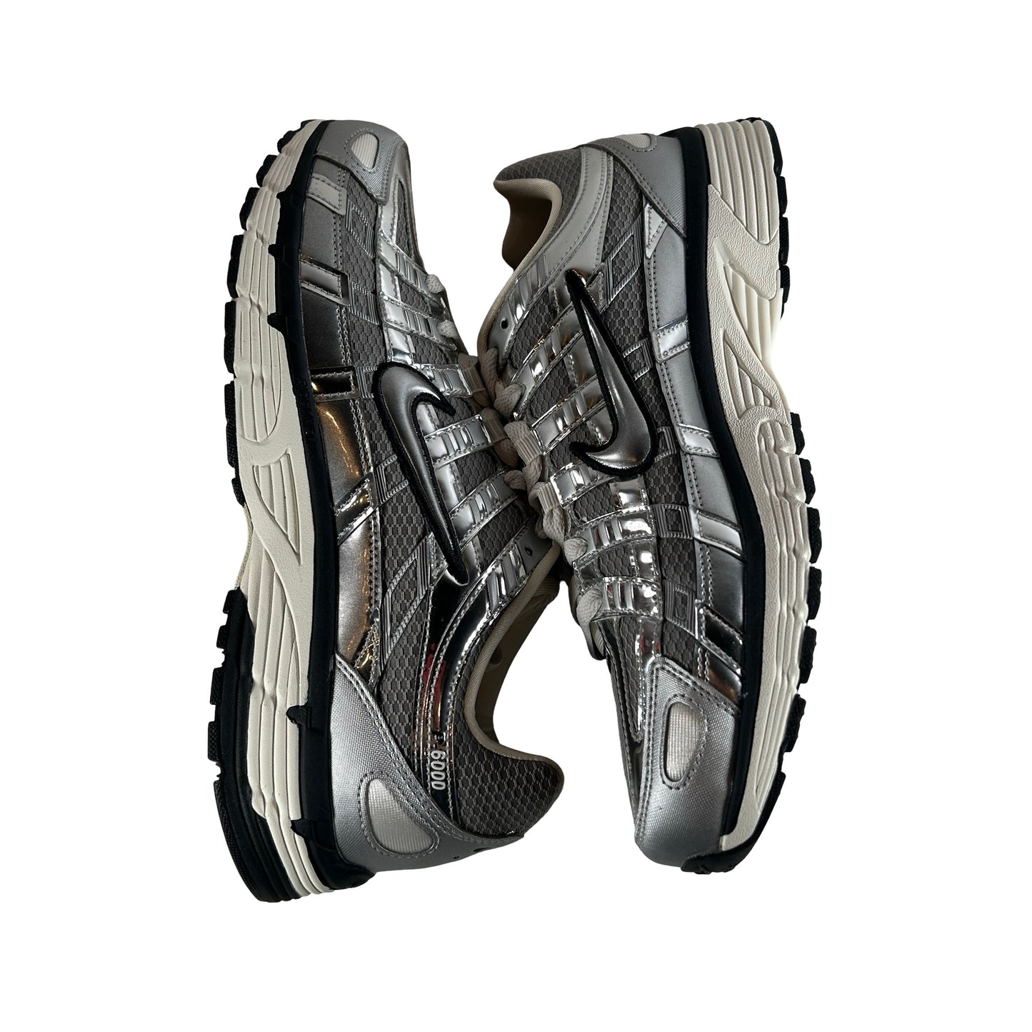 CN0149 001 Nike P-6000 Metallic Silver [USED] - 10.5 M (Used)
