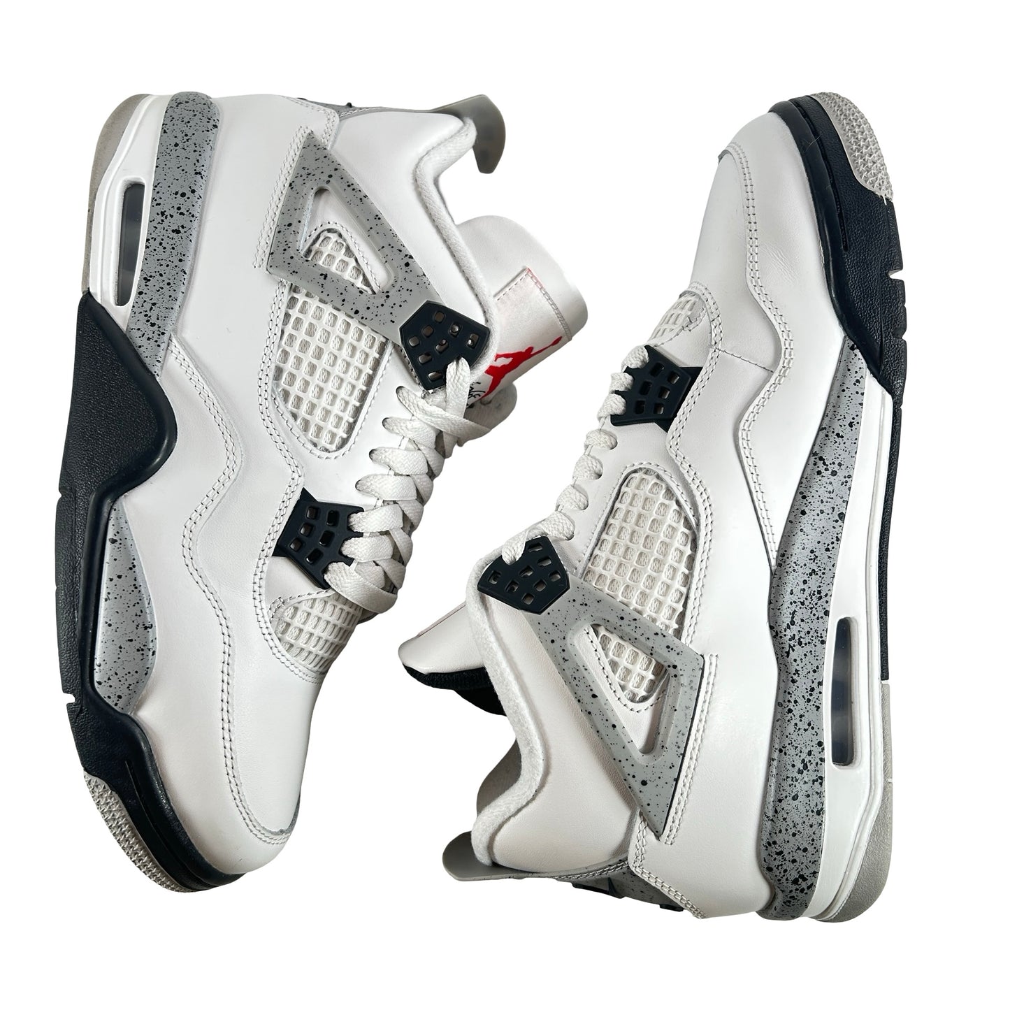 FV5029 100 Jordan 4 Retro White Cement (2025) [USED] - 8 M (Used)