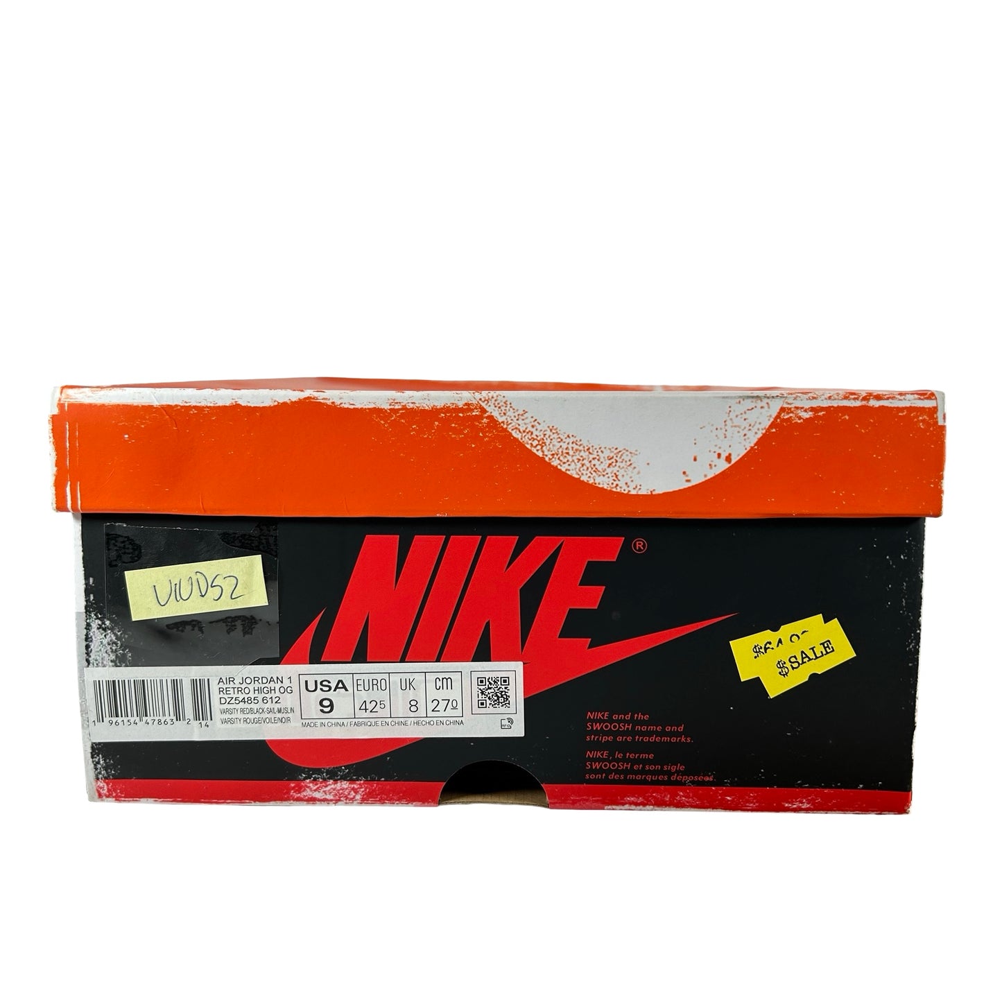 DZ5485 612 Jordan 1 Retro High OG Chicago Lost And Found [USED] - 9 M (VNDS2)