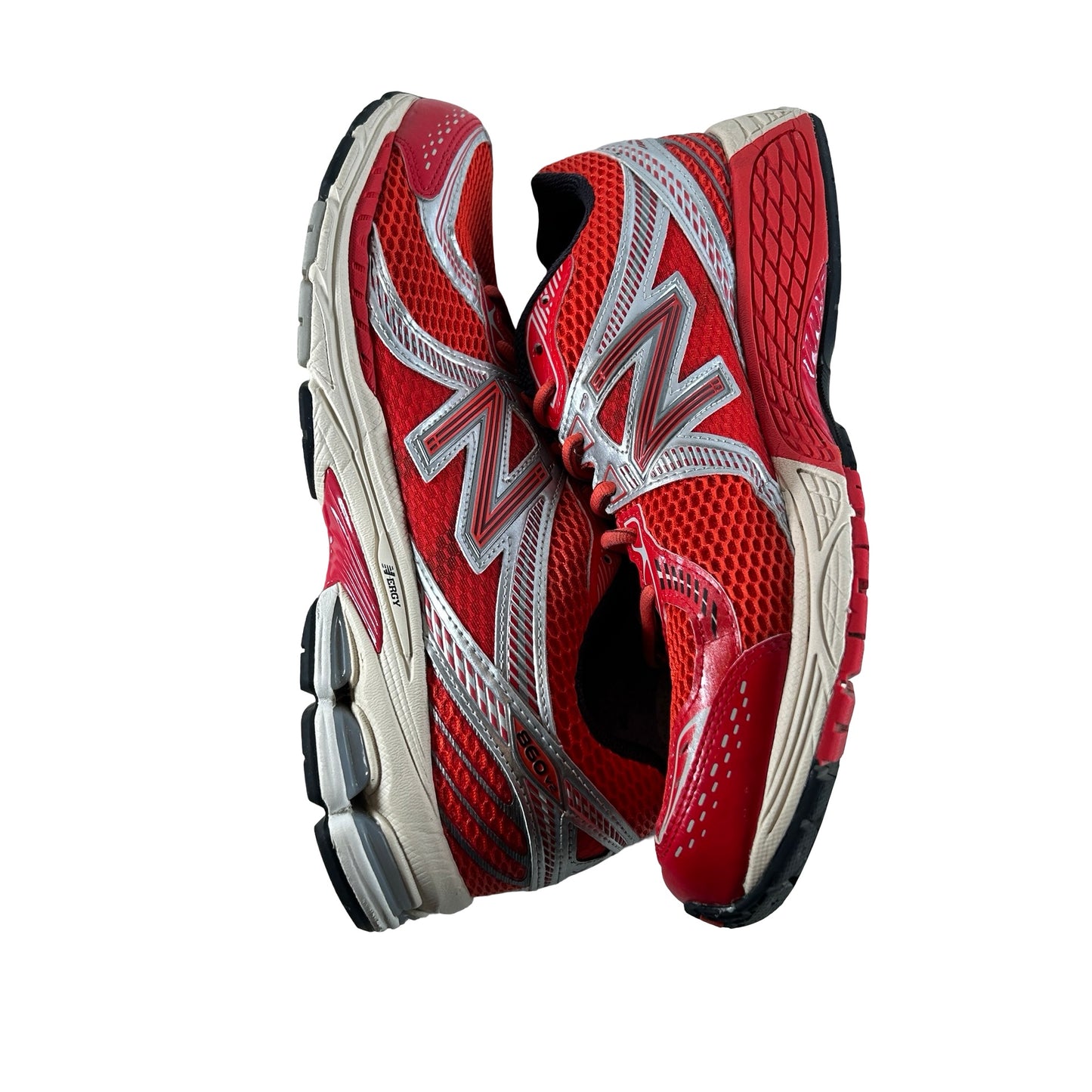 ML860DD2 New Balance 860v2 Aimé Leon Dore Red Grey [USED] - 12 M (Used) (No Box)
