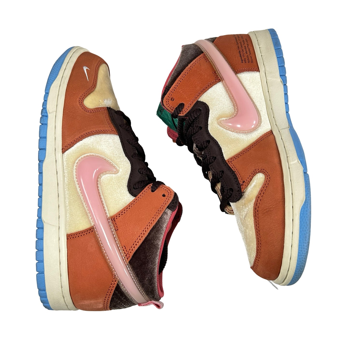 DJ1173 700  Nike Dunk Mid Social Status Free Lunch Chocolate Milk [USED] - 7 M (Used)