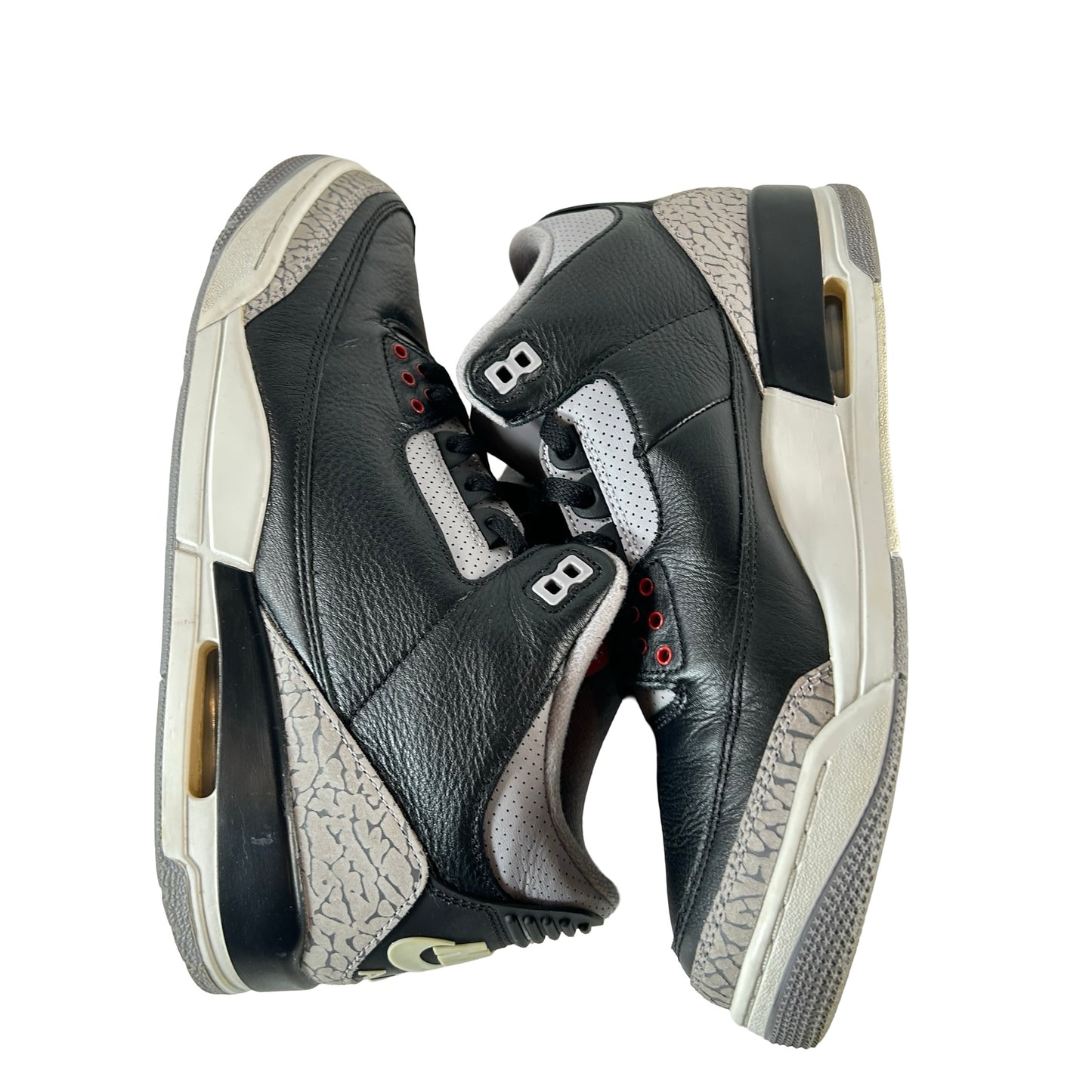 DN3707 010 Jordan 3 Retro OG Black Cement (2024) [USED] - 11 M (Used) (No Box)