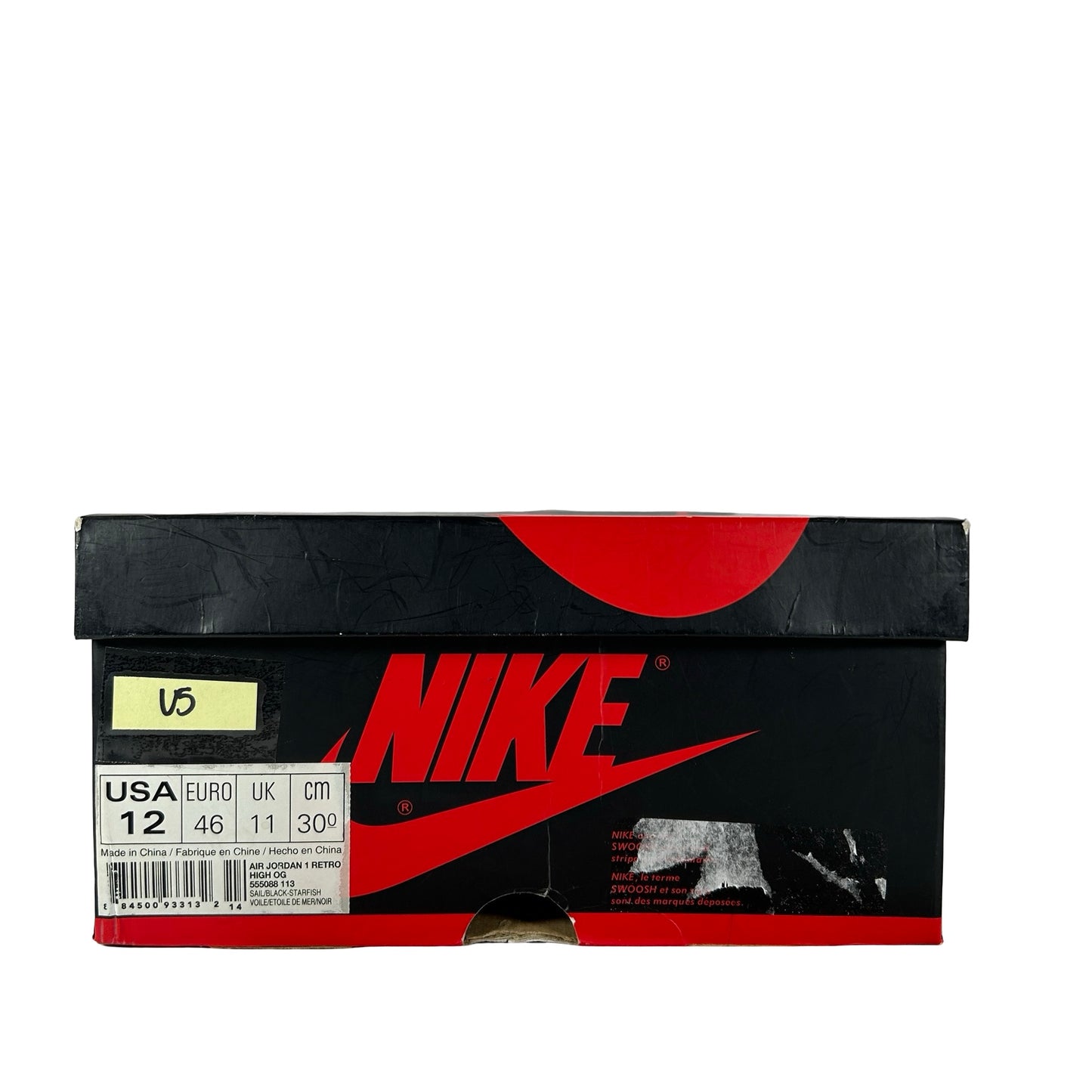 555088 113 Jordan 1 RSBB [USED] - 12 M (Used5)