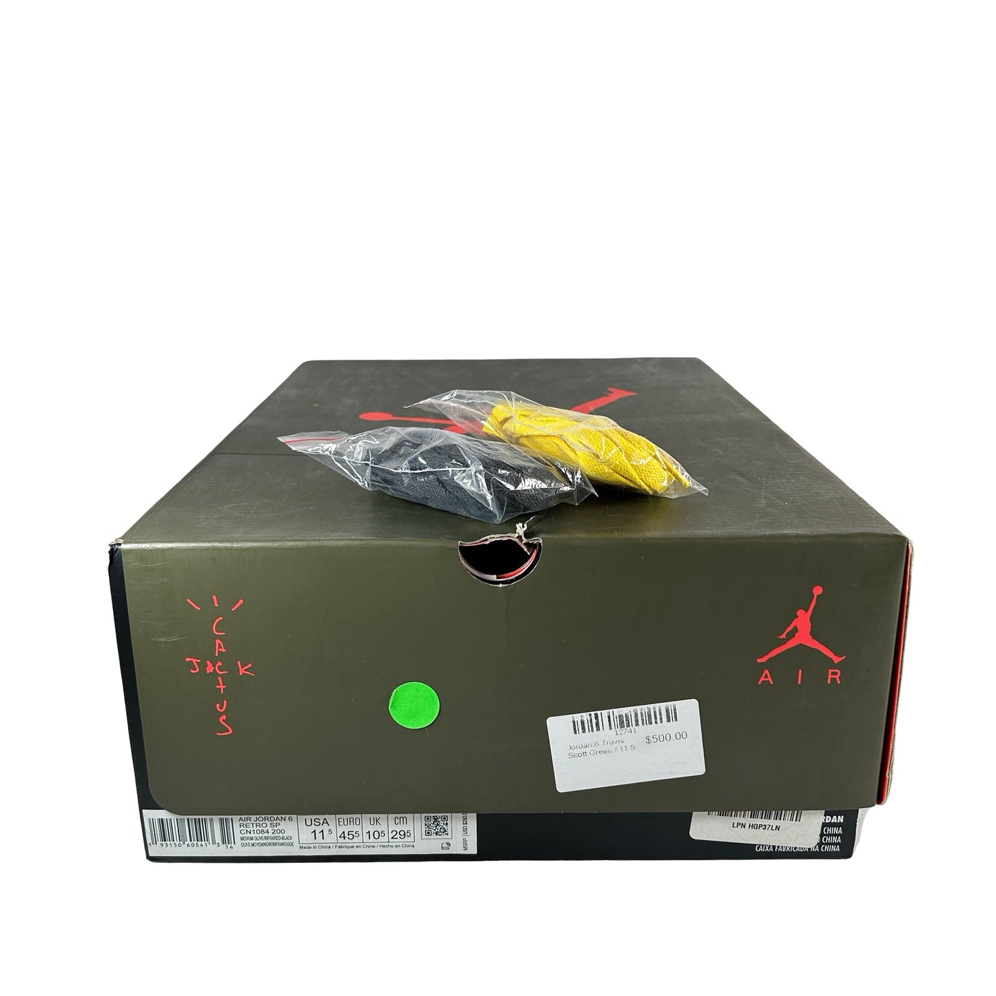CN1084 200 Jordan 6 Retro Travis Scott [USED] - 11.5 M (Used4)