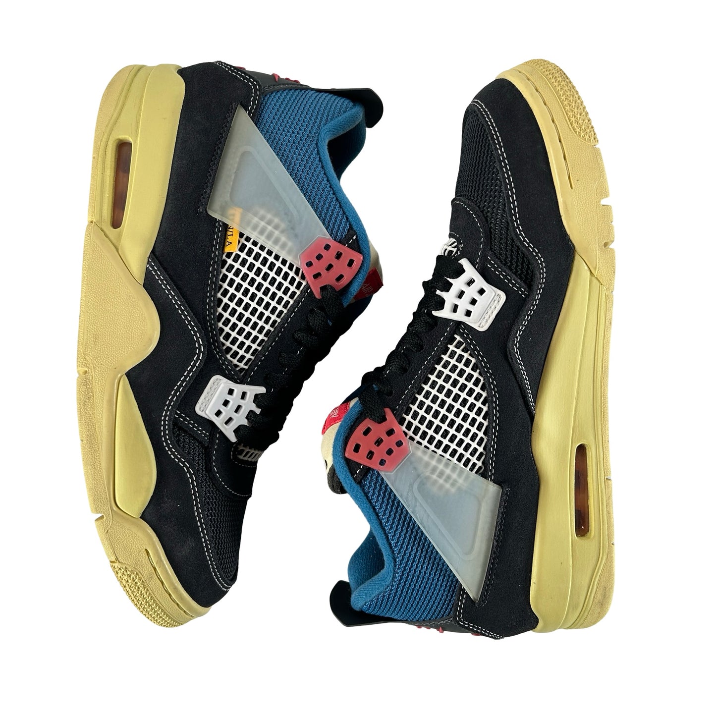 DC9533 001 Jordan 4 Retro Union Off Noir [USED] - 8.5 M (Used) (No Box)