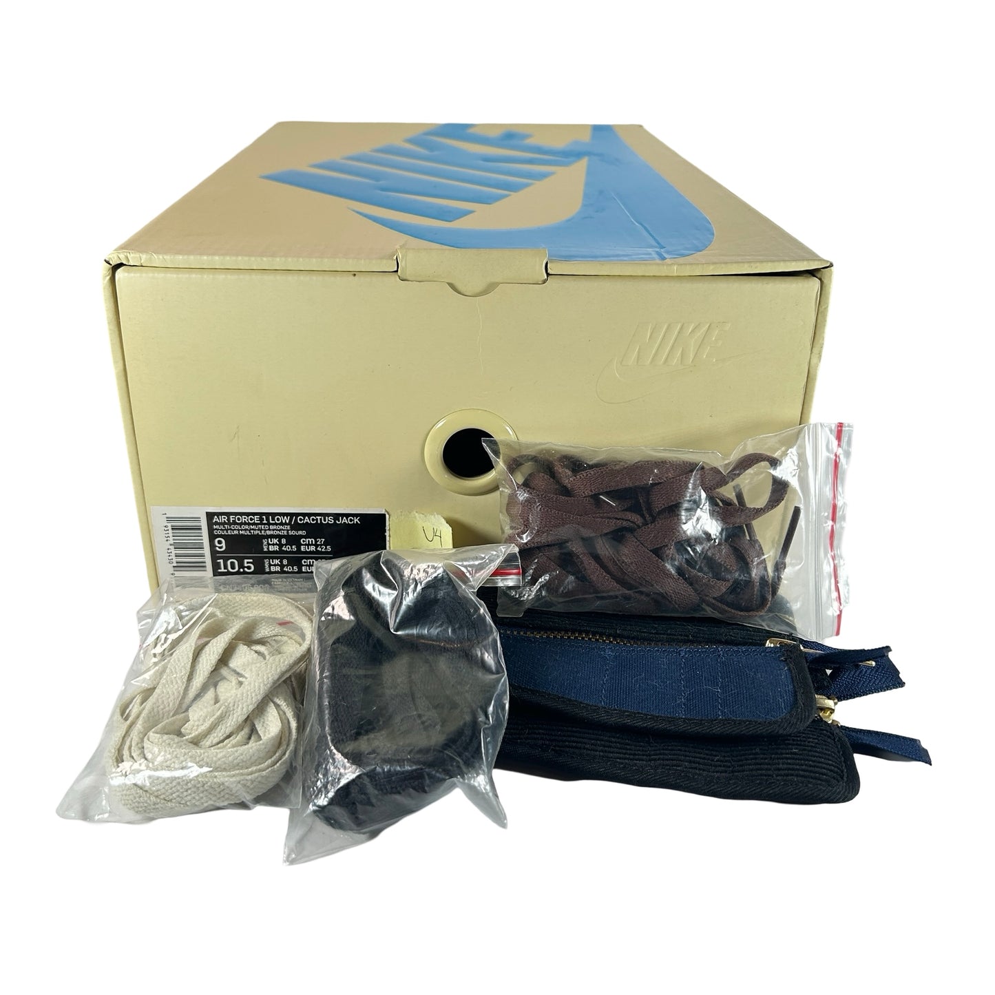 CN2405 900 AF1 Low Travis Scott Cactus Jack [USED] - 9 M (Used4)