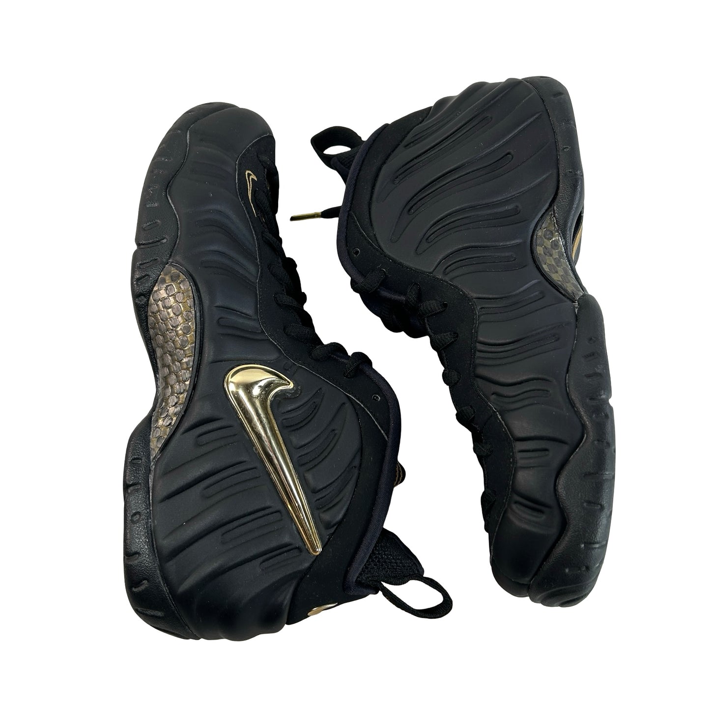 624041 009 Nike Air Foamposite Pro Black Metallic Gold [USED] - 8.5 M (Used2)