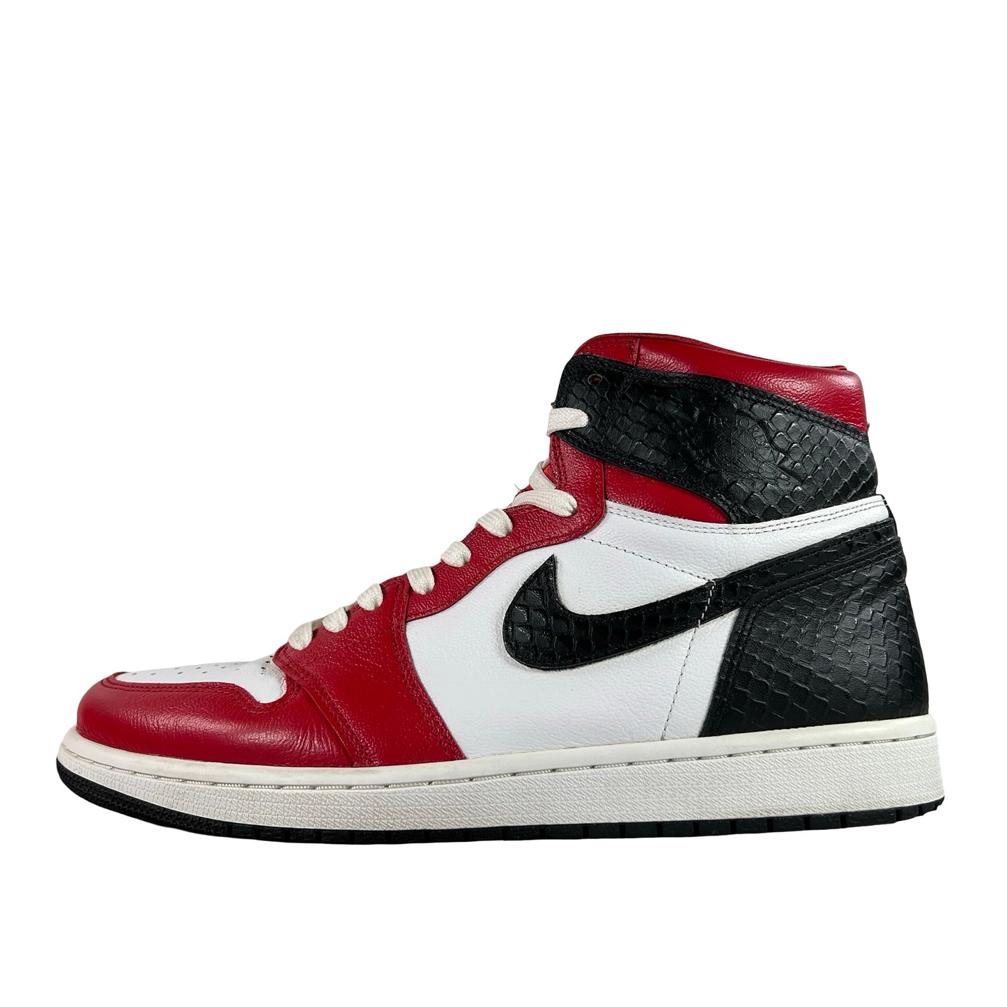 CD0461 601 Jordan 1 Retro High Satin Snake Chicago (Women's) [USED] - 11.5 W (Used)