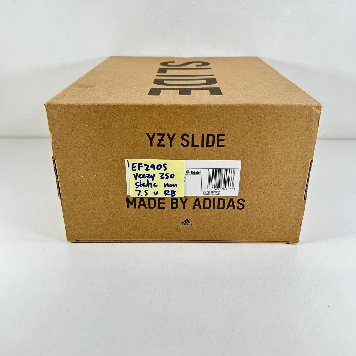 EF2905 Yeezy 350 V2 Static Non-Reflective [USED] - 7.5 M (Used) (Replace Box)
