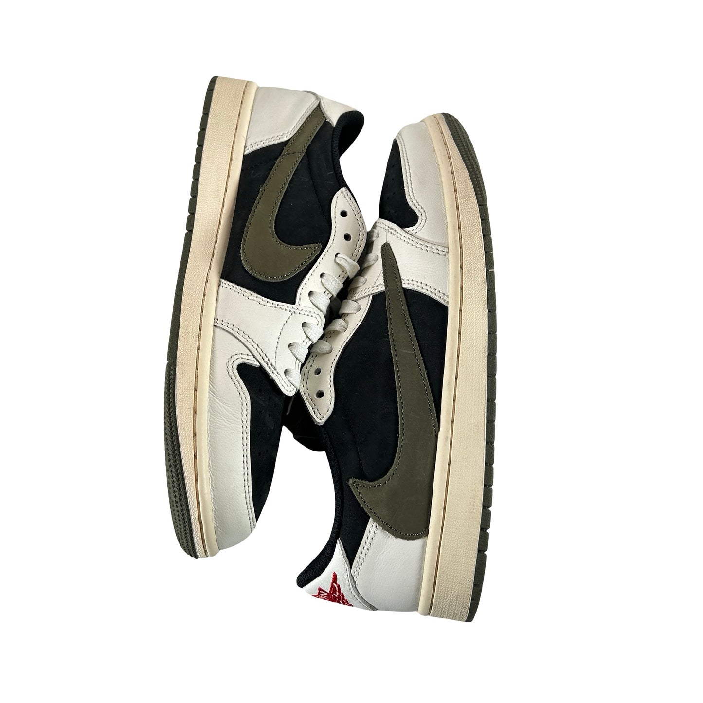 DZ4137 106 Jordan 1 Retro Low OG SP Travis Scott Olive (W) [USED] - 9.5 W (Used5)