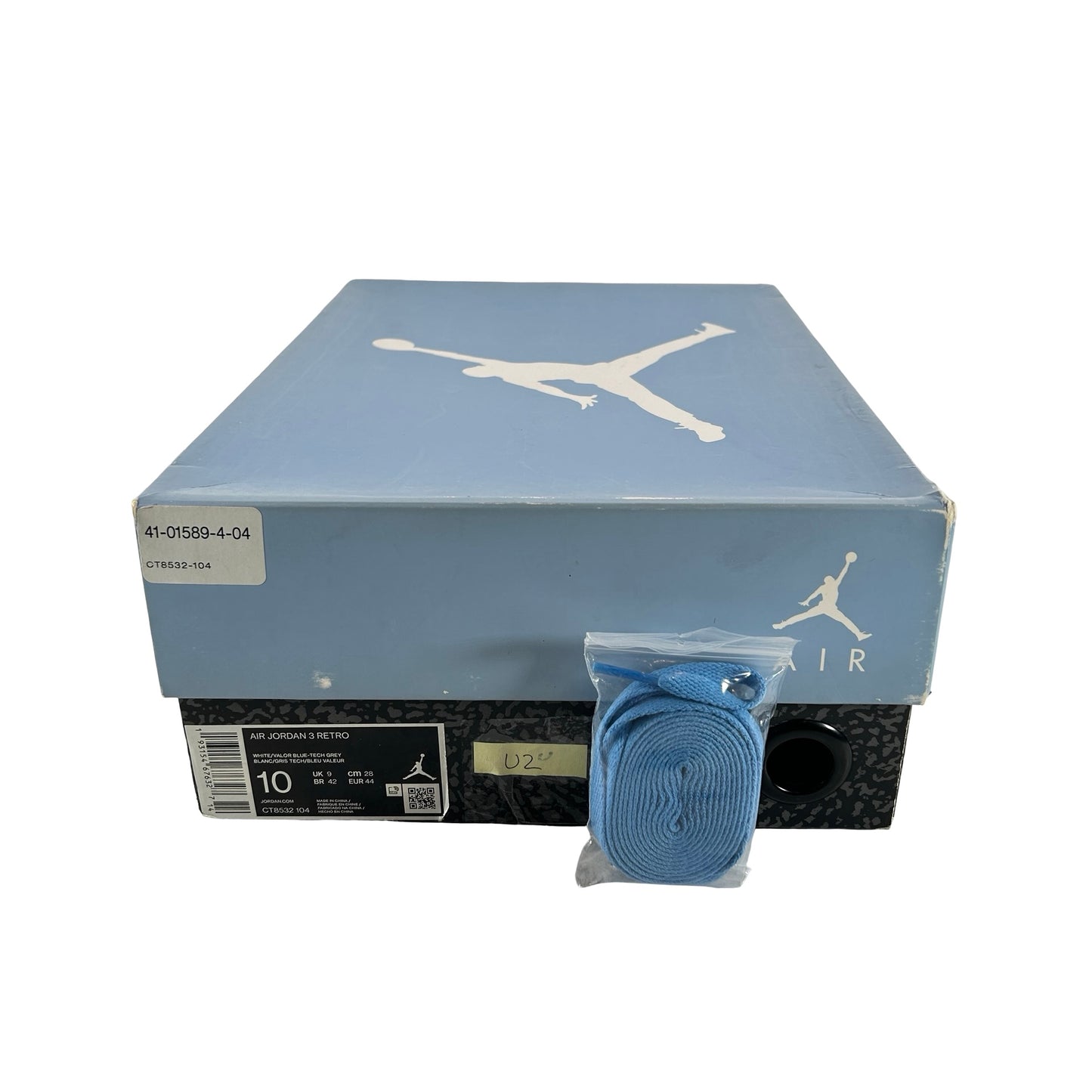 CT8532 104 Jordan 3 Retro UNC (2020) [USED] - 10 M (Used2)