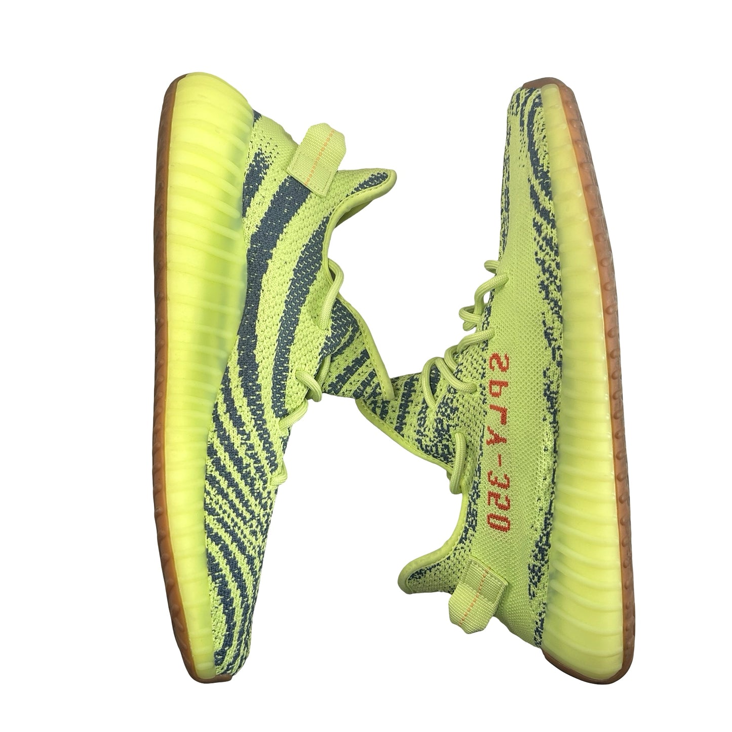 B37572 adidas Yeezy Boost 350 V2 Semi Frozen Yellow [USED] - 11 M (Used3)