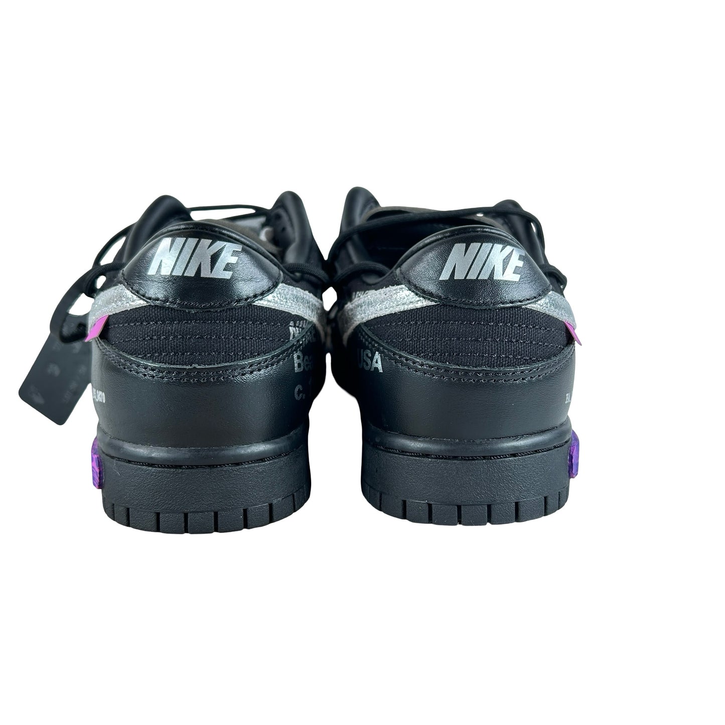 DM1602 001 Nike Dunk Low Off-White Lot 50 [USED] - 11 M (Used) (No Box)