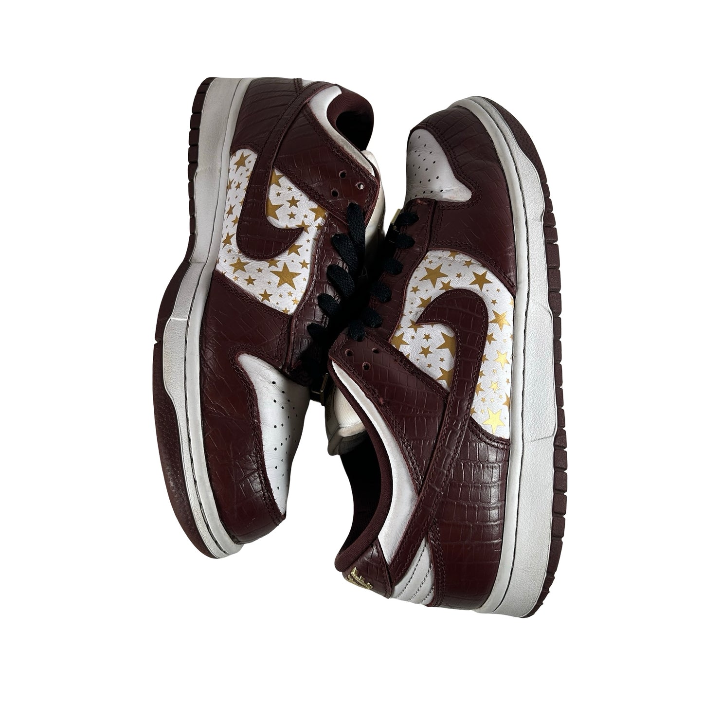DH3228 103 Supreme Dunk SB Low Brown [USED] - 9 M (Used2)
