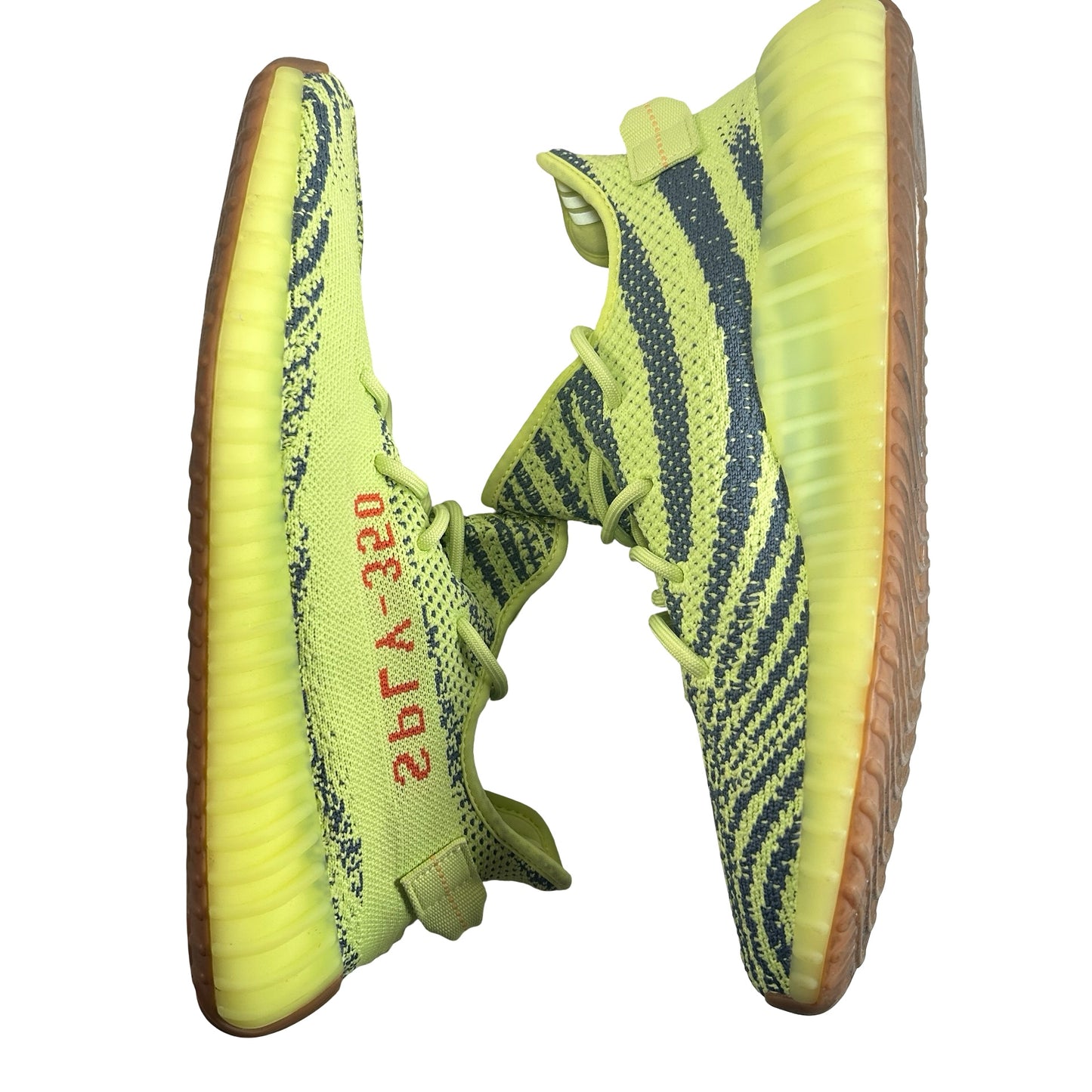B37572 adidas Yeezy Boost 350 V2 Semi Frozen Yellow [USED] - 11 M (Used3)