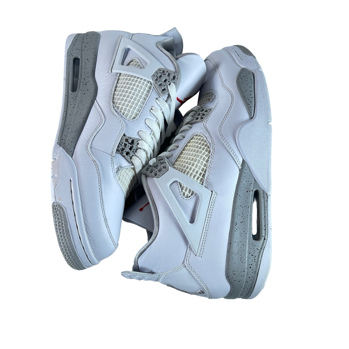 CT8527 100 Jordan 4 Retro White Oreo [USED] - 12 M (Used6)