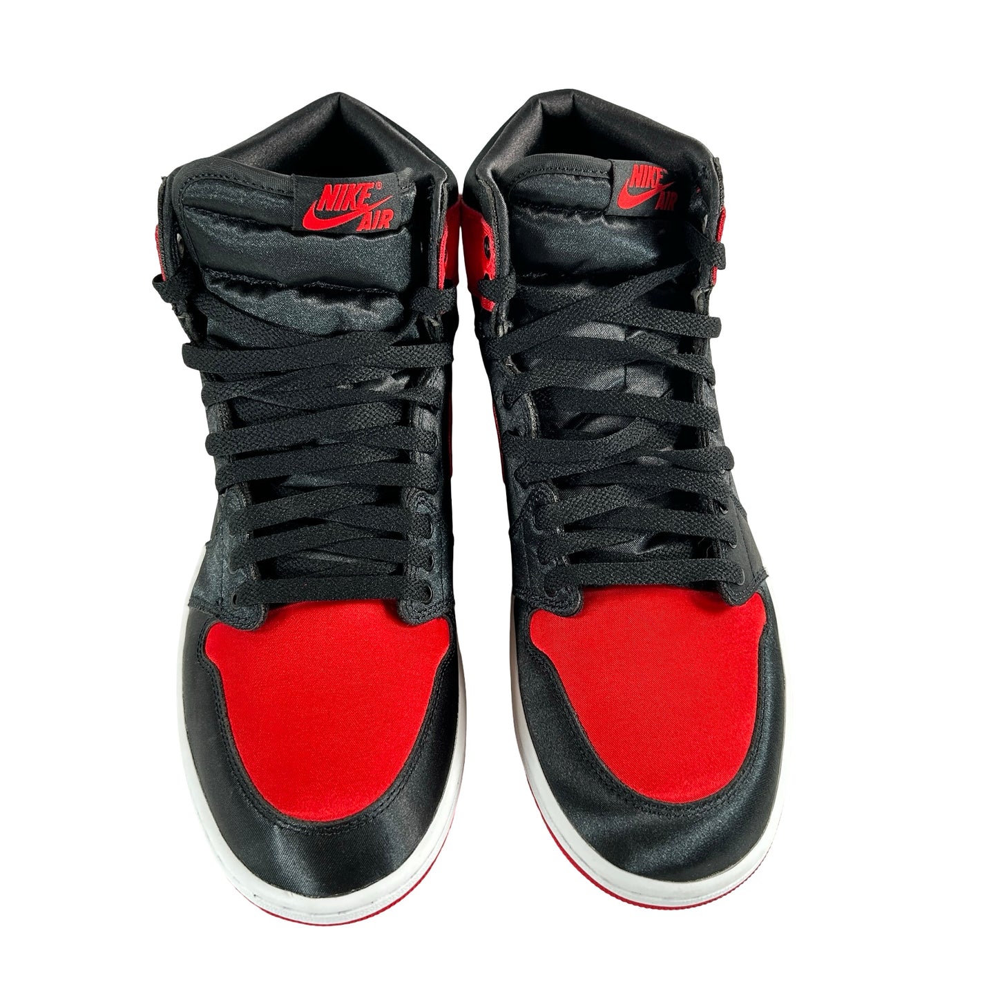 FD4810 061 Jordan 1 Retro High OG Satin Bred [USED] - 12 W (VNDS)