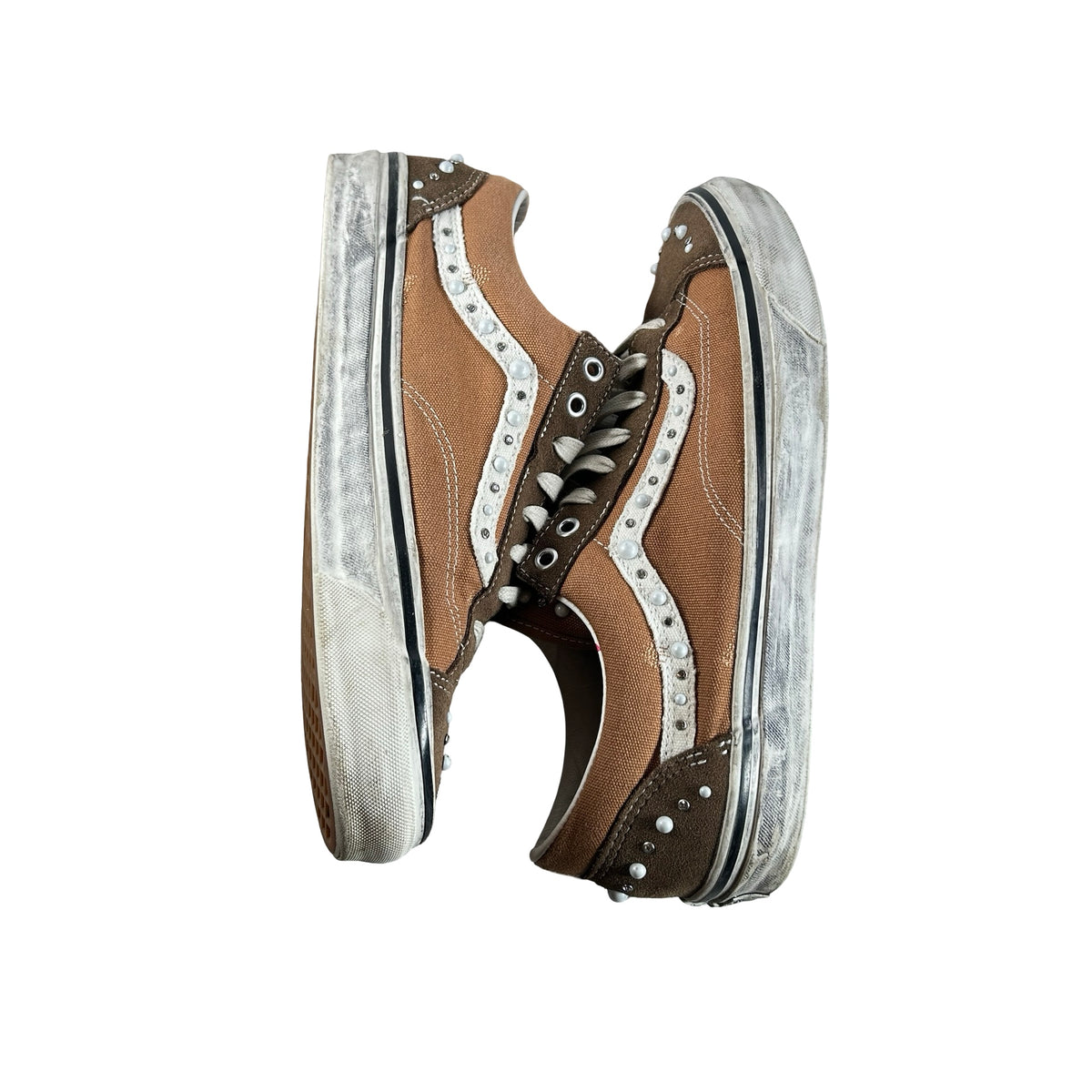 VN000E8VFST Vans LX Old Skool 36 Pearlized Pack Vintage Cocoa Brown [USED] - 10.5 M (Used)