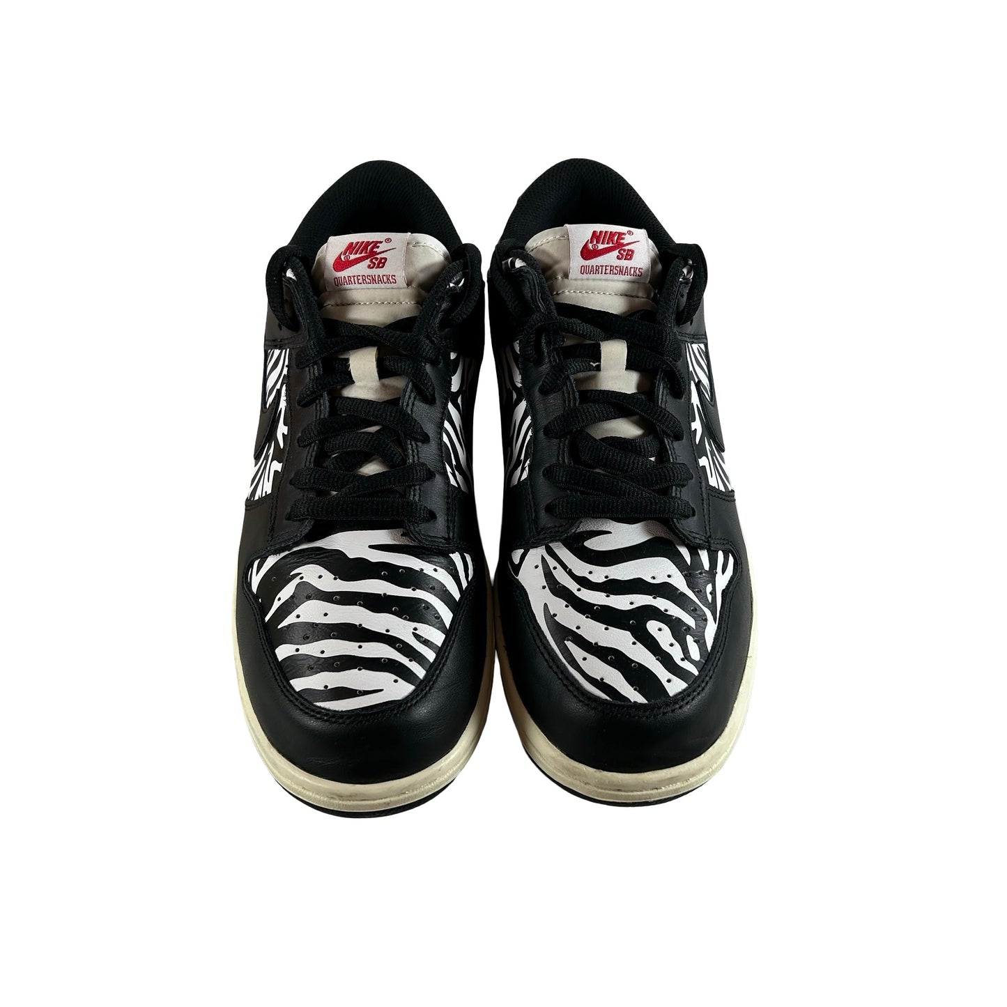 DM3510 001 SB Dunk Low Quartersnacks Zebra [USED] - 10.5 (Used)