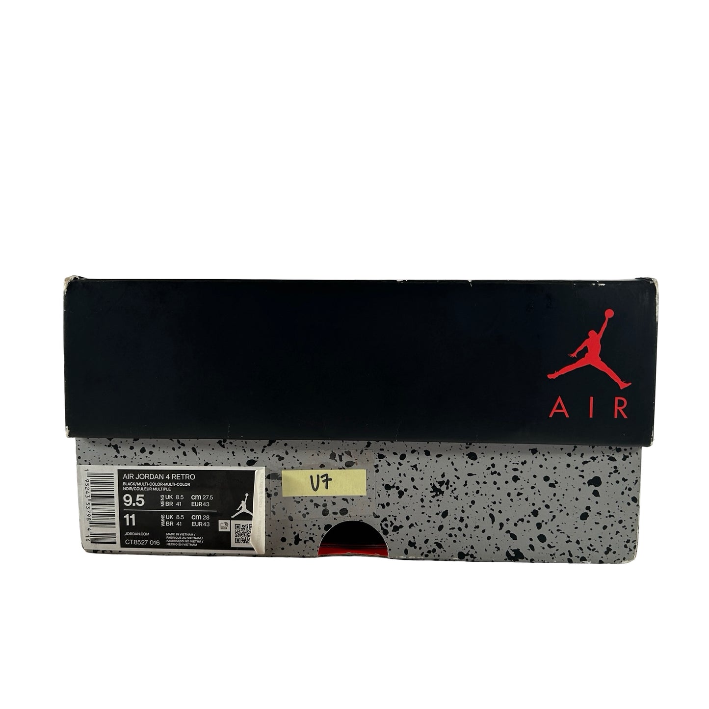 CT8527 016 Jordan 4 Retro Red Thunder [USED] - 9.5 M (Used7)