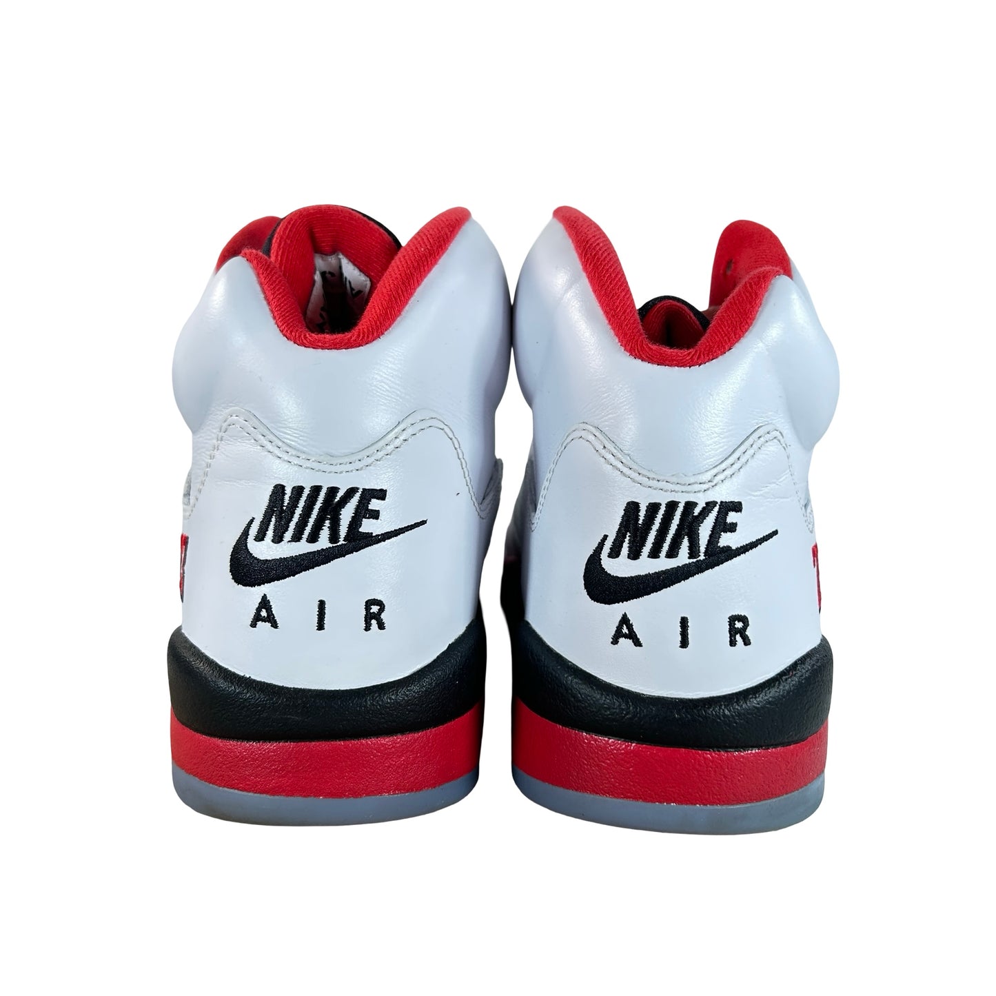 HQ7978 101 Jordan 5 Retro Fire Red Black Tongue (2025) [USED] - 12 M (Used7)