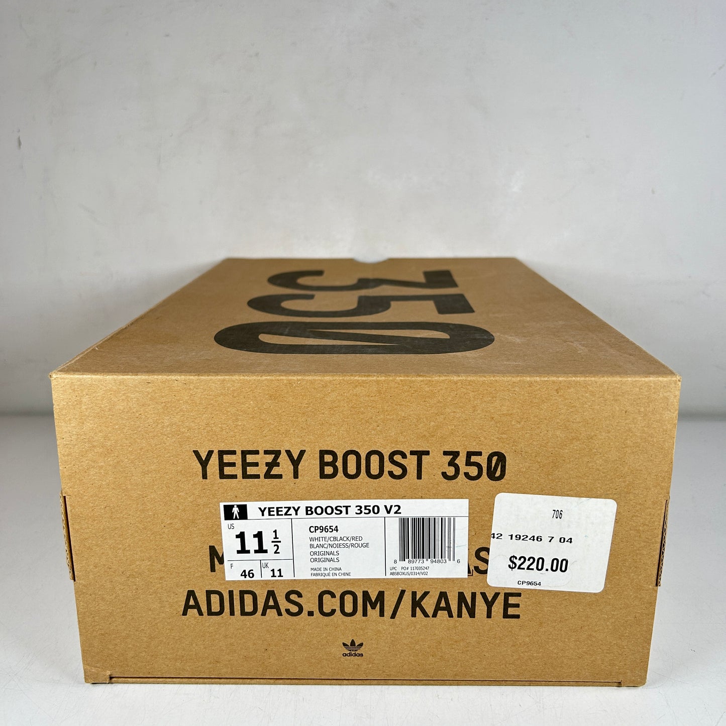 CP9654 Yeezy 350 V2 Zebra [USED] - 11 .5 M (Used)