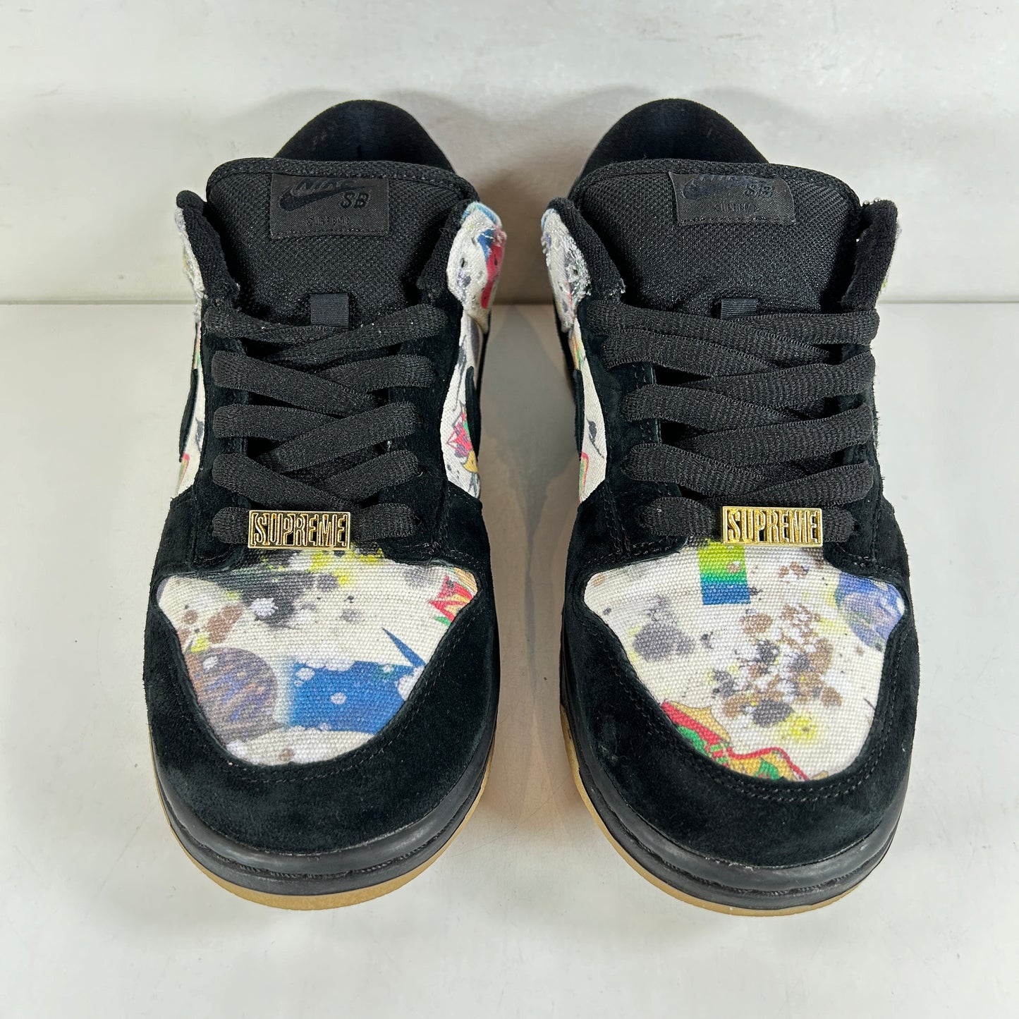 FD8778 001 Nike SB Dunk Low Supreme Rammellzee [USED] - 9 M (Used2)