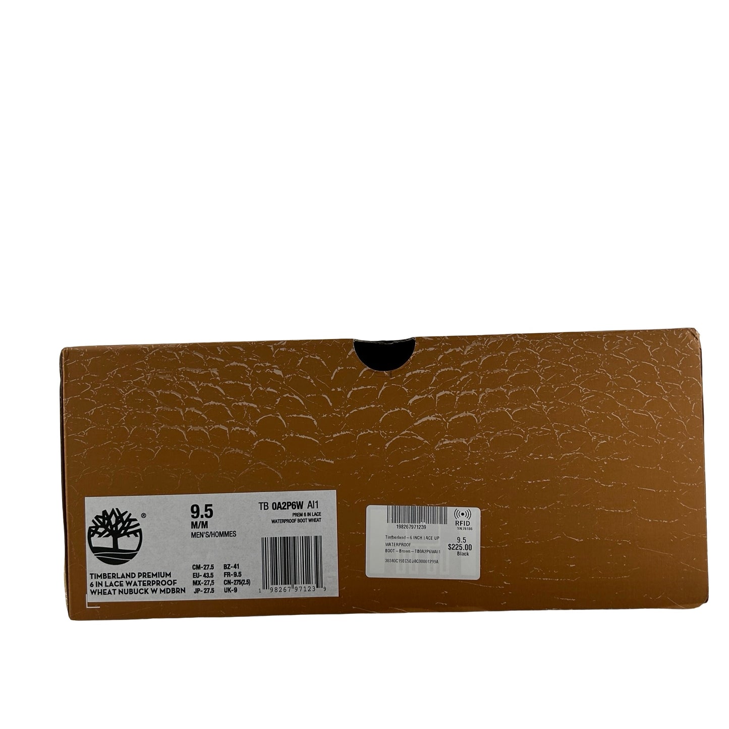 TB0A2P6W AI1 Timberland 6" Premium Waterproof Boot Avirex Wheat [USED] - 9.5 M (Used)