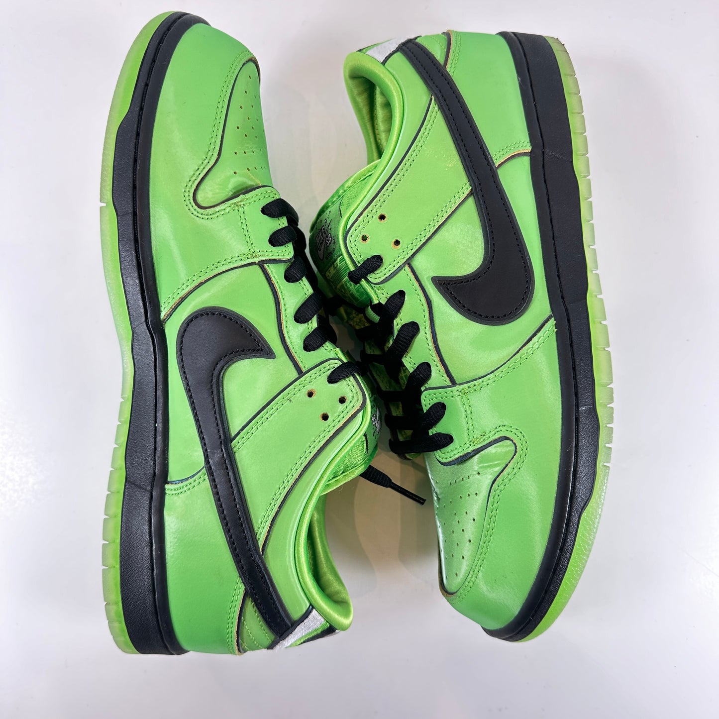 FZ8319 300 Nike SB Dunk Low The Powerpuff Girls Buttercup [USED] - 12 M (Used)