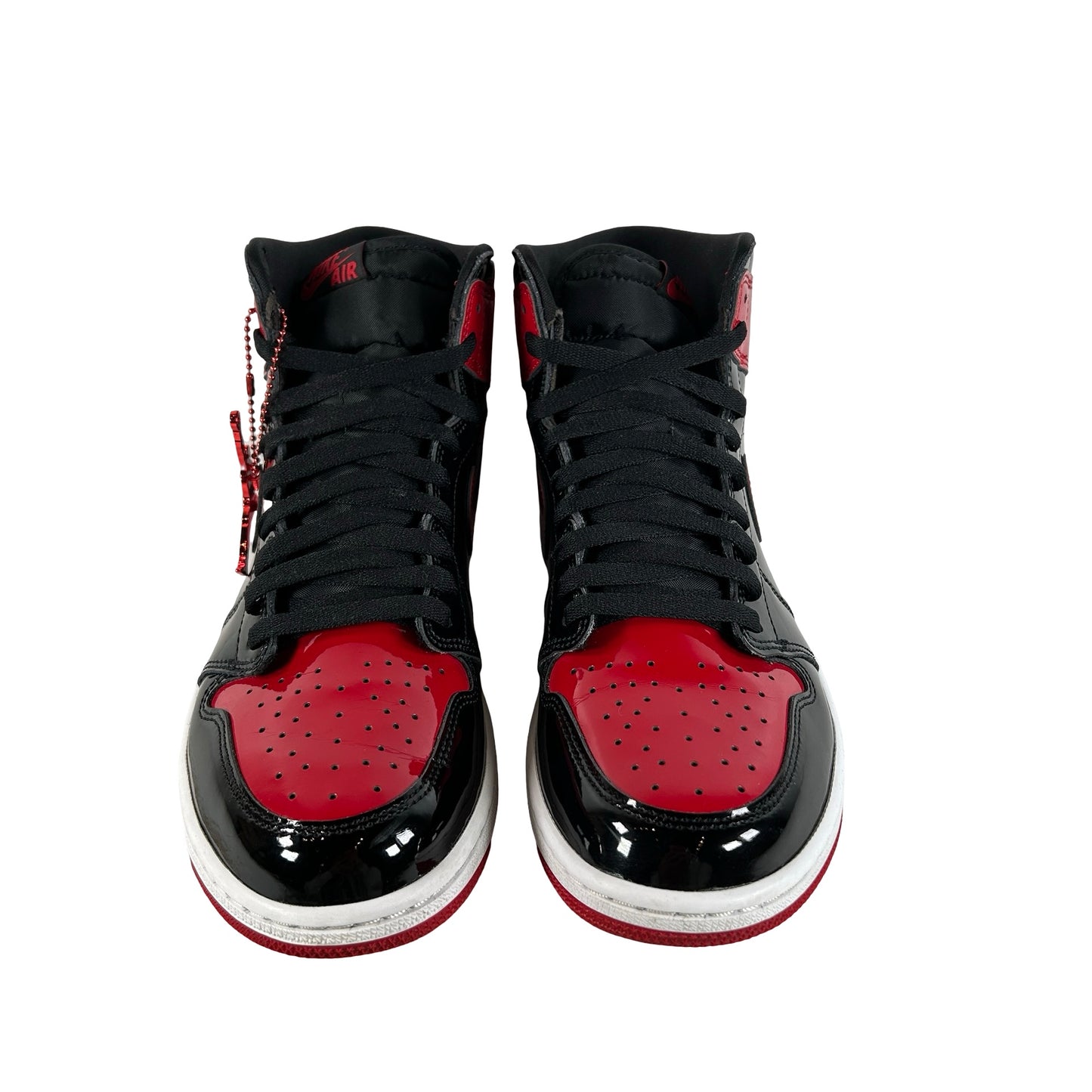 555088 063 Jordan 1 Retro High OG Patent Bred [USED] - 11 M (Used8)