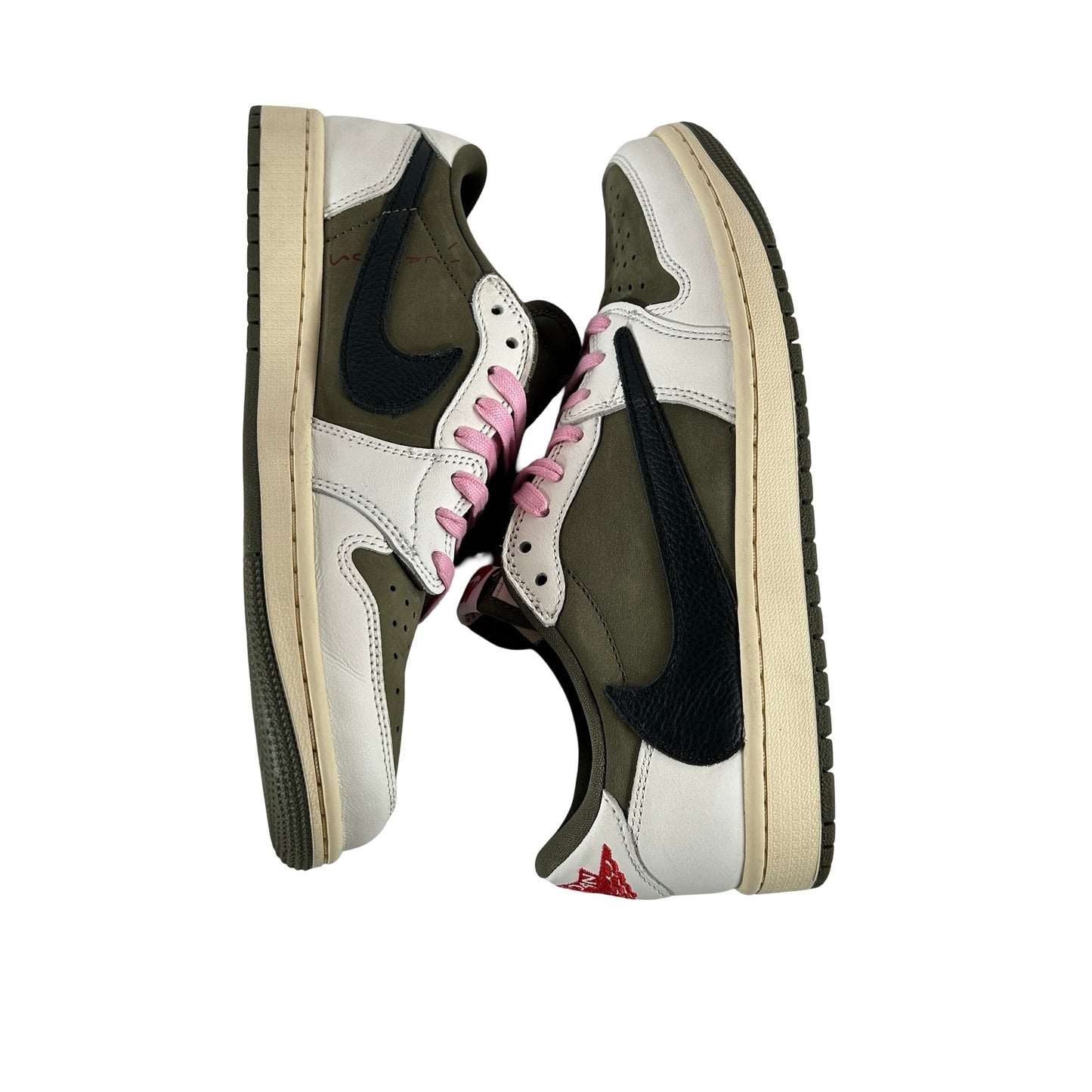 DM7866 200 Jordan 1 Retro Low OG SP Travis Scott Medium Olive [USED] - 8.5 (Used4)