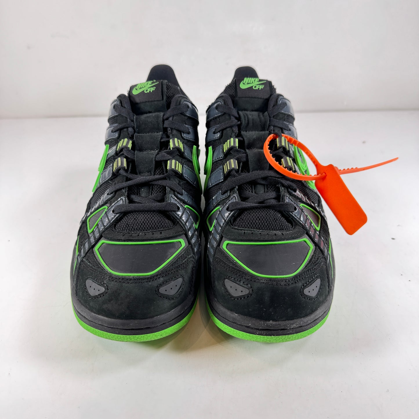 CU6015 001 Nike Air Rubber Dunk Off-White Green Strike [USED] - 11.5 M (Used) (No Box)