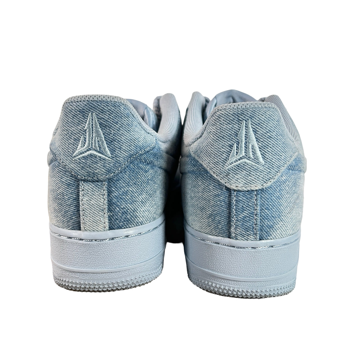 IQ9773 400 Nike Air Force 1 Low Ja Morant Denim Light Armory Blue [USED] - 9 M (Used)