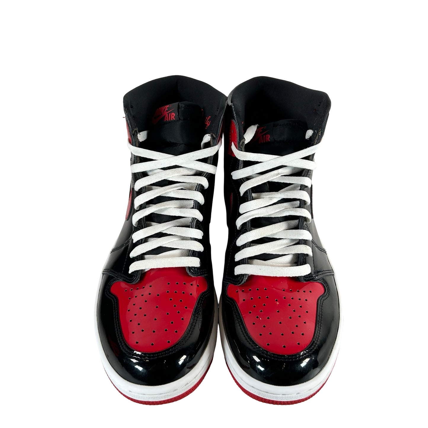555088 063 Jordan 1 Retro High OG Patent Bred [USED] - 12 M (Used8)