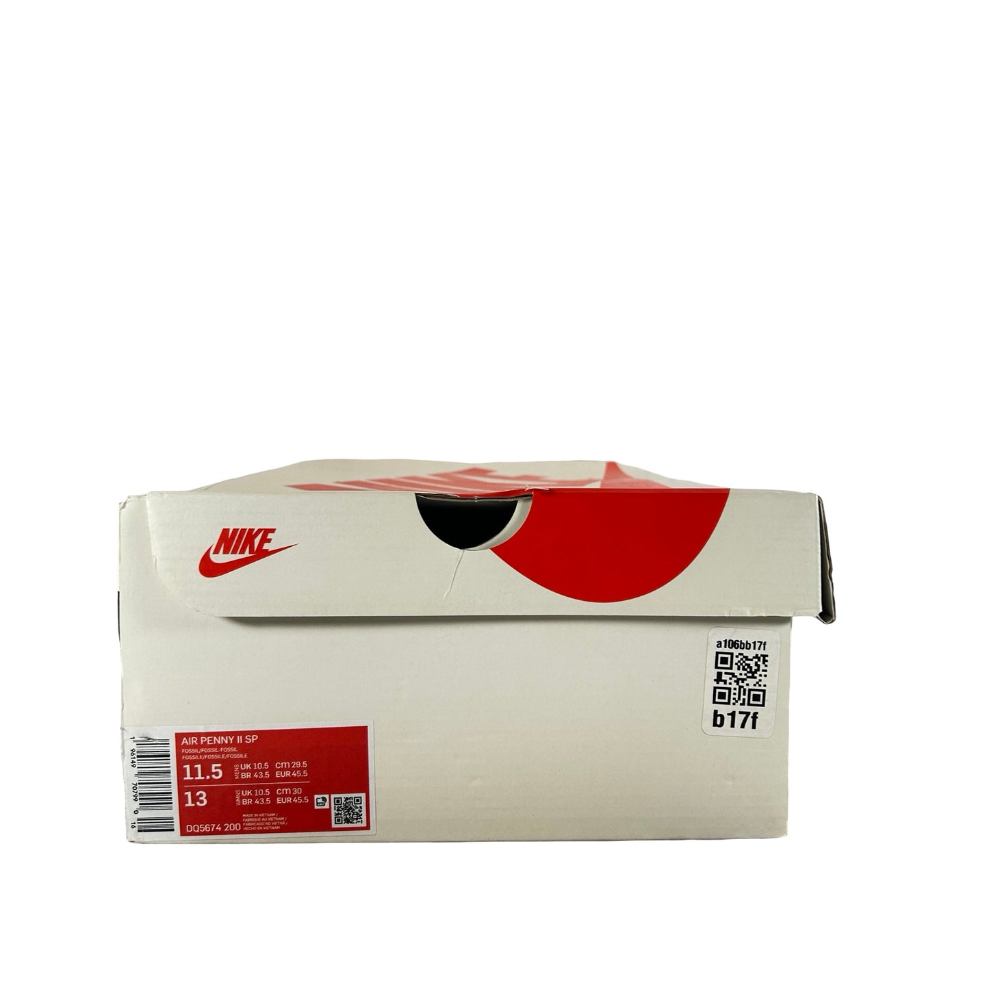 DQ5674 200 Nike Air Penny 2 Stussy Fossil [USED] - 11.5 M (Used)